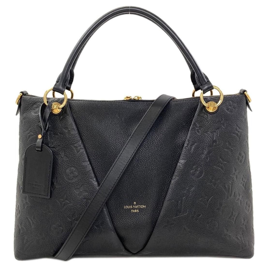 Louis Vuitton M44421 V Tote MM Handbag Empreinte Women's LOUIS VUITTON: --- Catalog ---Category: SizeSize (HxWxD): 24cm x 34.5cm x 13cm / 9.44'' x 13.58'' x 5.11''Category: DesignType: HandbagColor: NoirGender: WomenCategory: GeneralBrand: Louis Vuitton--- Item List ---Se