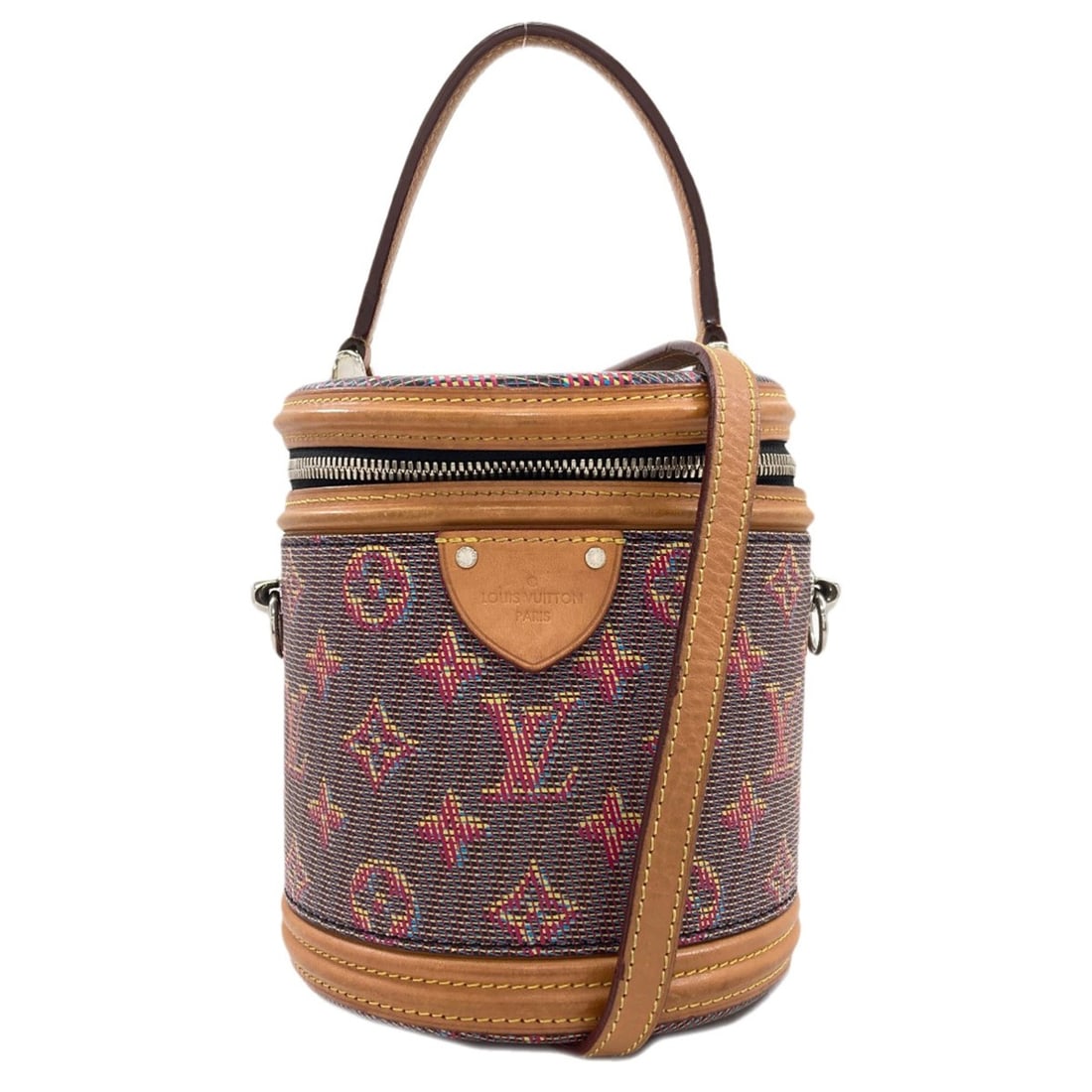 Louis Vuitton M55457 Cannes Handbag LV Pop Women's LOUIS VUITTON: --- Catalog ---Category: SizeSize (HxWxD): 16.5cm x 15cm x 13.5cm / 6.49'' x 5.9'' x 5.31''Strap Length: 116cm - 126cm / 45.66'' - 49.6''Handle Length: 23cm / 9.05''Category: DesignType: HandbagColor: