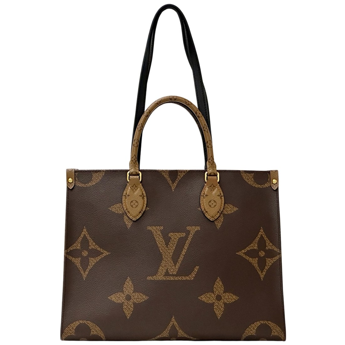 Louis Vuitton LOUIS VUITTON Monogram Giant Reverse Handbag for Women, Brand Handbag/Tote Bag, 2-way,: --- Catalog ---Category: SizeSize (HxWxD): 26.5cm x 34.5cm x 15cm / 10.43'' x 13.58'' x 5.9''Category: DesignType: Handbag, Tote bagColor: Brown, MonogramGender: WomenMaterial: Monogram Category: Gene