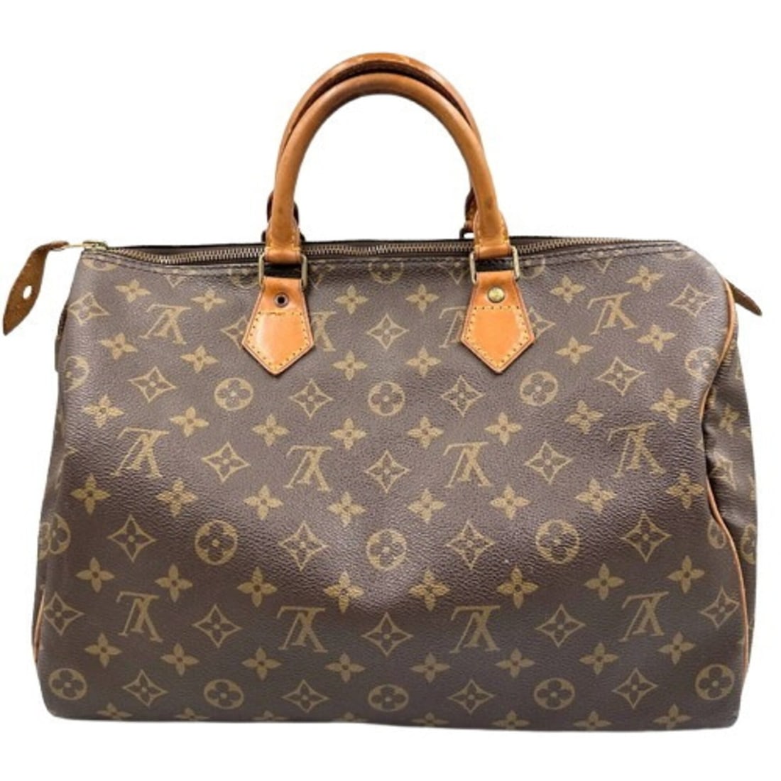LOUIS VUITTON Speedy 35 M41524 Handbag Boston Bag: --- Catalog ---Category: SizeSize (HxWxD): 23cm x 35cm x 19cm / 9.05'' x 13.77'' x 7.48''Category: DesignType: Boston bag, HandbagColor: BrownGender: WomenMaterial: PVC Category: GeneralLine: Monogram