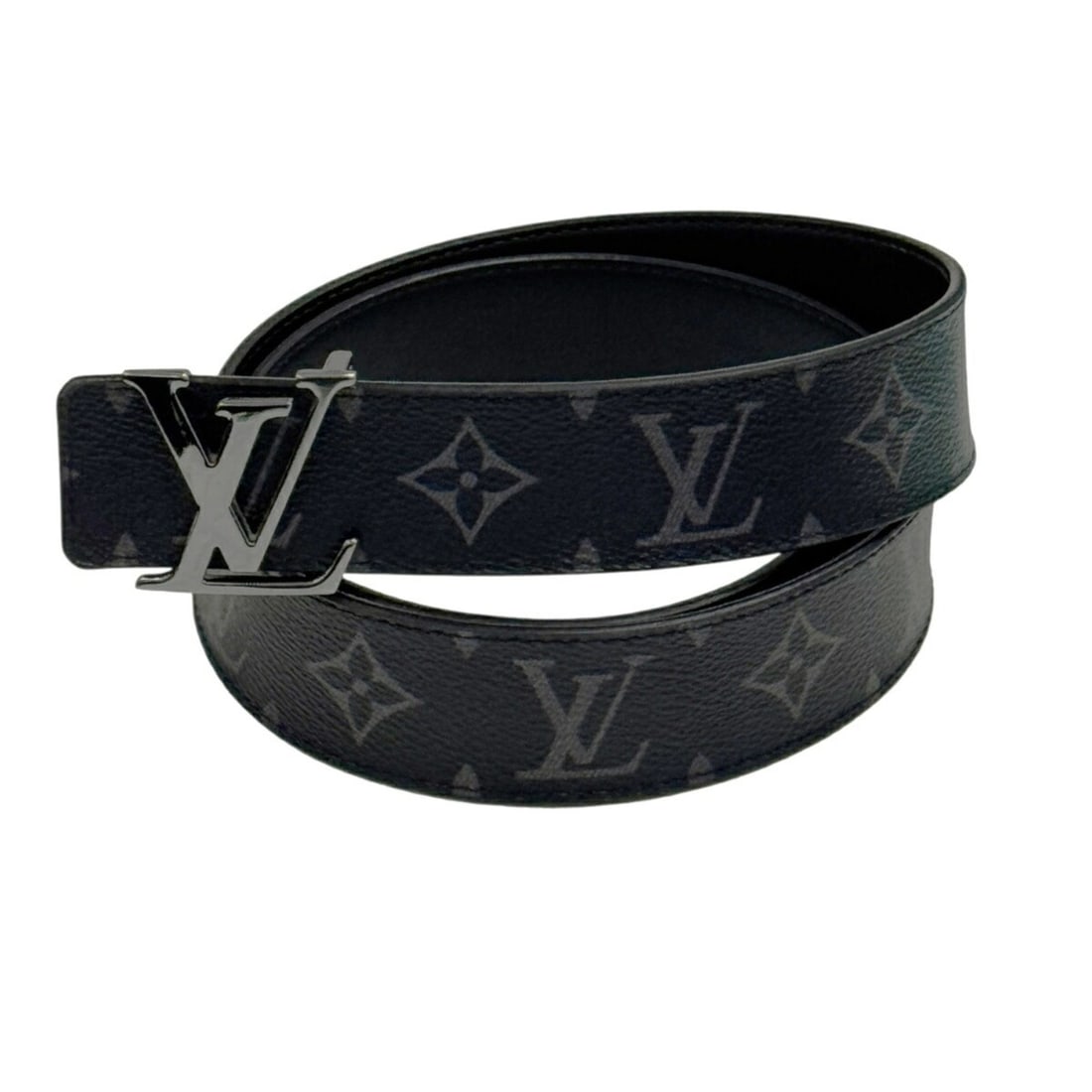 LOUIS VUITTON Ceinture M0450 Monogram Eclipse Belt, Size 85, Men's/Women's: --- Catalog ---Category: SizeLength: 103cm / 40.55''Category: DesignType: Standard beltColor: Black, GrayGender: Men,WomenMaterial (Strap): Monogram Category: GeneralBrand: Louis Vuitton--- Item List 