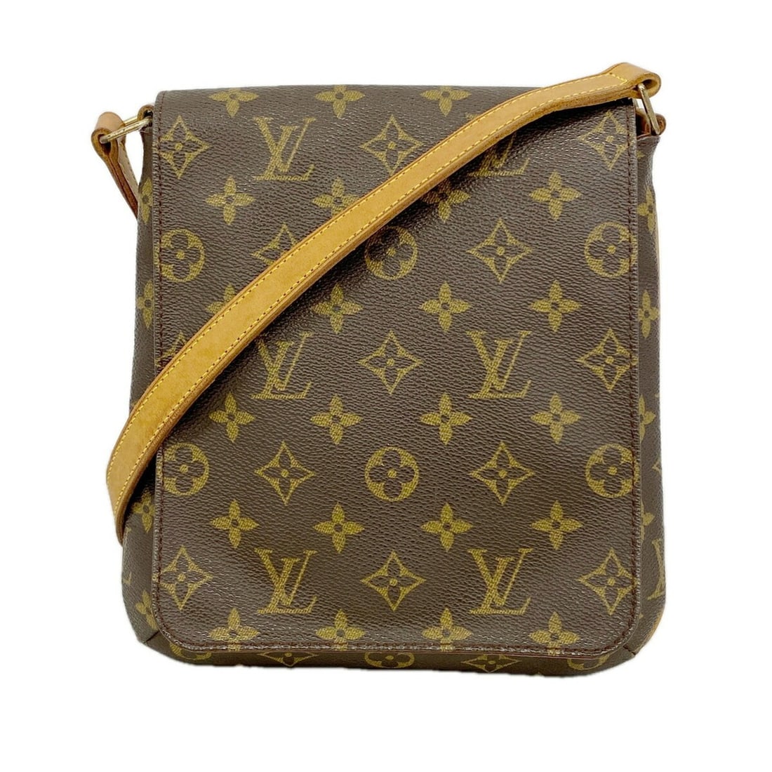 Louis Vuitton Monogram Musette Salsa Shoulder Bag with Short Strap, M51258, Brown, Women's: --- Catalog ---Category: SizeSize (HxWxD): 24cm x 24cm x 3cm / 9.44'' x 9.44'' x 1.18''Category: DesignType: Shoulder bagColor: BrownGender: WomenCategory: GeneralMPN: M51258Brand: Louis Vuitton--- It
