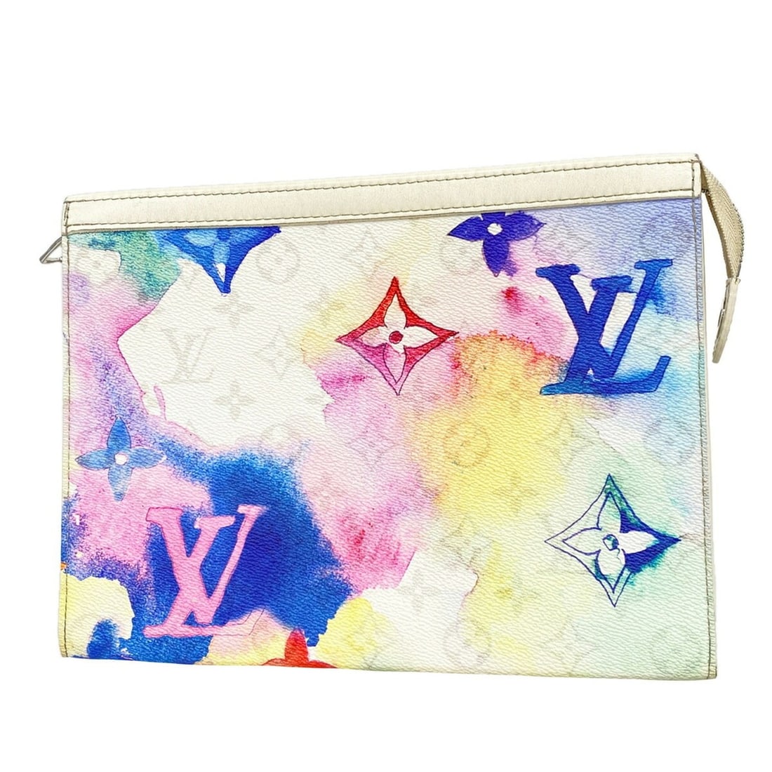 Louis Vuitton Monogram Watercolor Pochette Voyage MM Clutch Bag M80460 Multicolor Men's: --- Catalog ---Category: SizeSize (HxWxD): 20.5cm x 27cm x 6cm / 8.07'' x 10.62'' x 2.36''Category: DesignType: Clutch bagColor: Multi-colorGender: MenCategory: GeneralMPN: M80460Brand: Louis Vuitton-