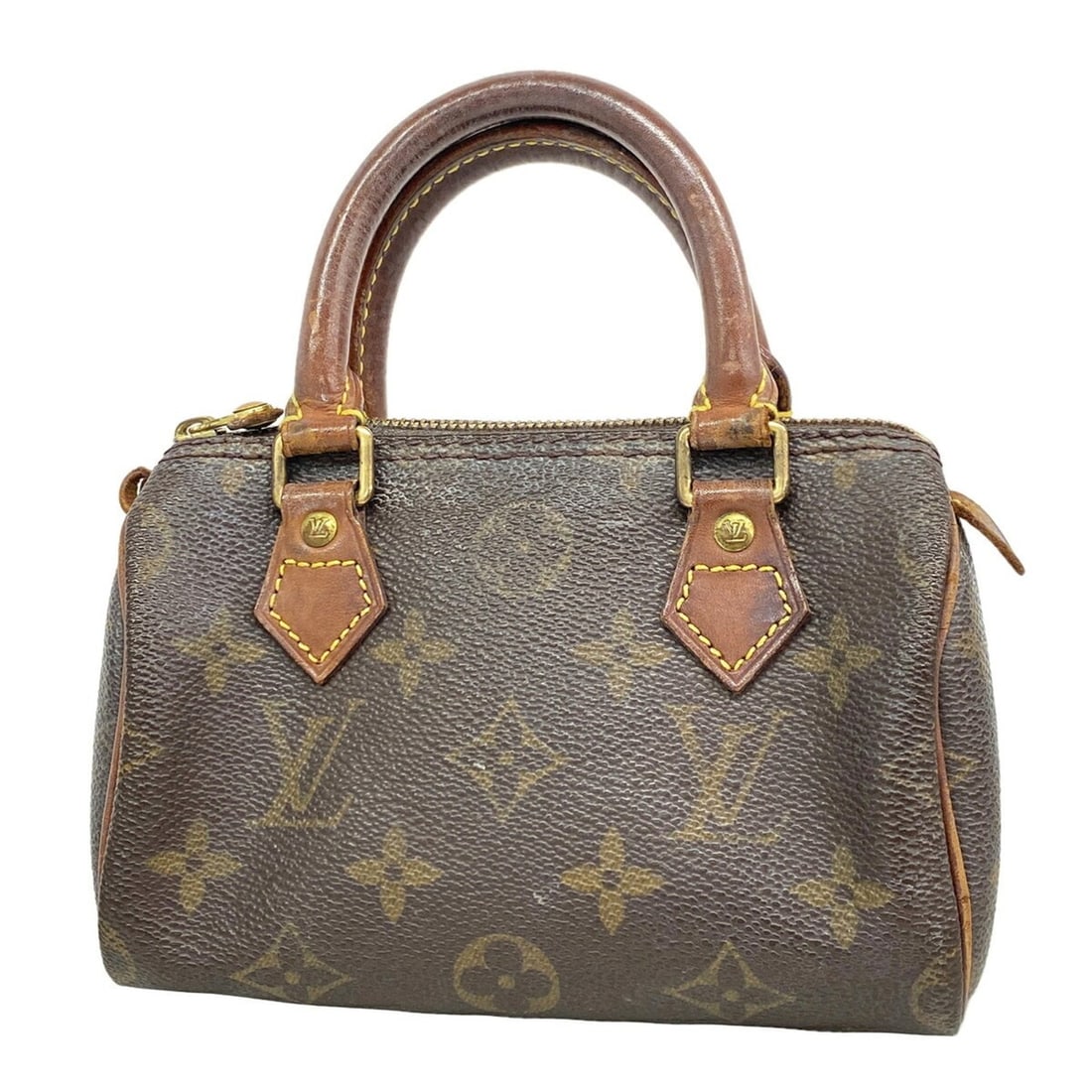 Louis Vuitton Monogram Mini Speedy Handbag M41534 Brown Women's: --- Catalog ---Category: SizeSize (HxWxD): 10cm x 16cm x 7cm / 3.93'' x 6.29'' x 2.75''Category: DesignType: HandbagColor: BrownGender: WomenCategory: GeneralMPN: M41534Brand: Louis Vuitton--- Item Li