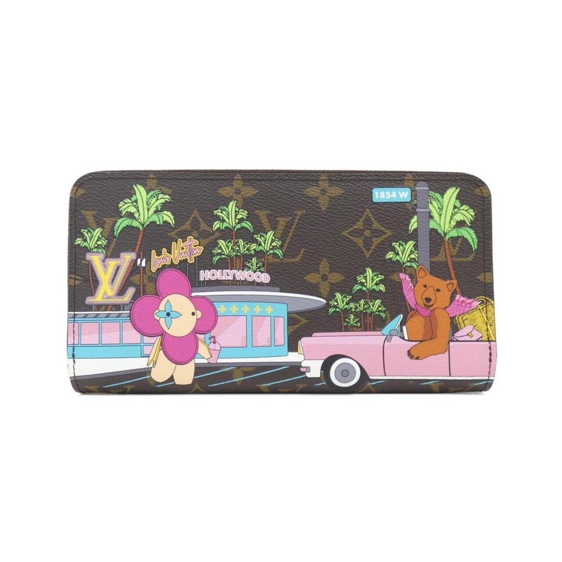 Louis Vuitton Monogram (Vivienne Holiday) Zippy Wallet M80857: --- Catalog ---Category: SizeSize (HxWxD): 10cm x 19cm x 2cm / 3.93'' x 7.48'' x 0.78''Category: DesignType: Long wallet (bi-fold)Color: BrownGender: Men,WomenMaterial: Coated canvas Category: General