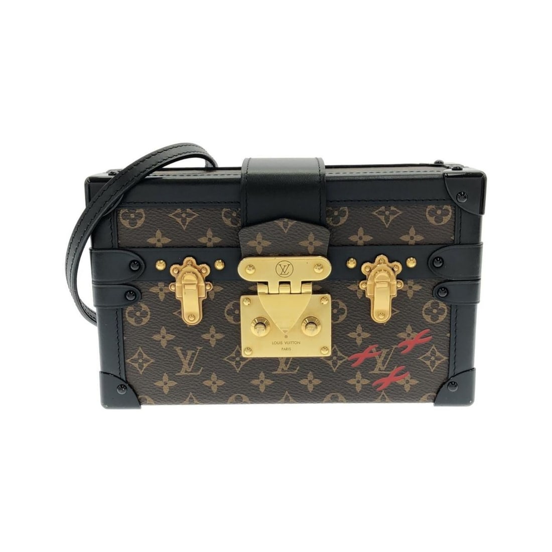 Louis Vuitton Monogram Petite Malle M45943 Shoulder Bag (1 of 15)