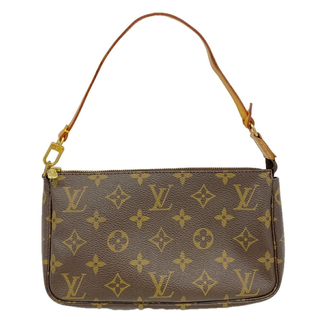 Louis Vuitton Monogram Pochette Accessoires M51980 Brown Women's Bag/Pouch: --- Catalog ---Category: SizeSize (HxWxD): 13cm x 21.5cm x 4cm / 5.11'' x 8.46'' x 1.57''Category: DesignType: PouchColor: BrownGender: WomenCategory: GeneralMPN: M51980Brand: Louis Vuitton--- Item Li