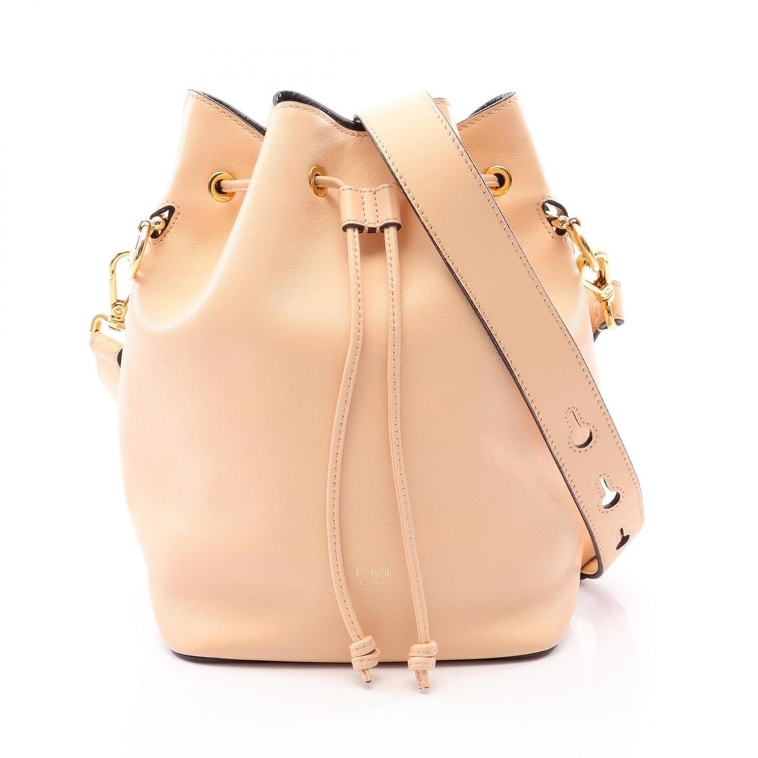 Fendi Montresor Shoulder Bag/Handbag, Leather, Women's, Beige, 8BT298: --- Catalog ---Category: SizeSize (HxWxD): 24.5cm x 17cm x 15cm / 9.64'' x 6.69'' x 5.9''Category: DesignType: Handbag, Shoulder bagColor: BeigeGender: WomenMaterial: Leather Category: GeneralMPN: 8BT