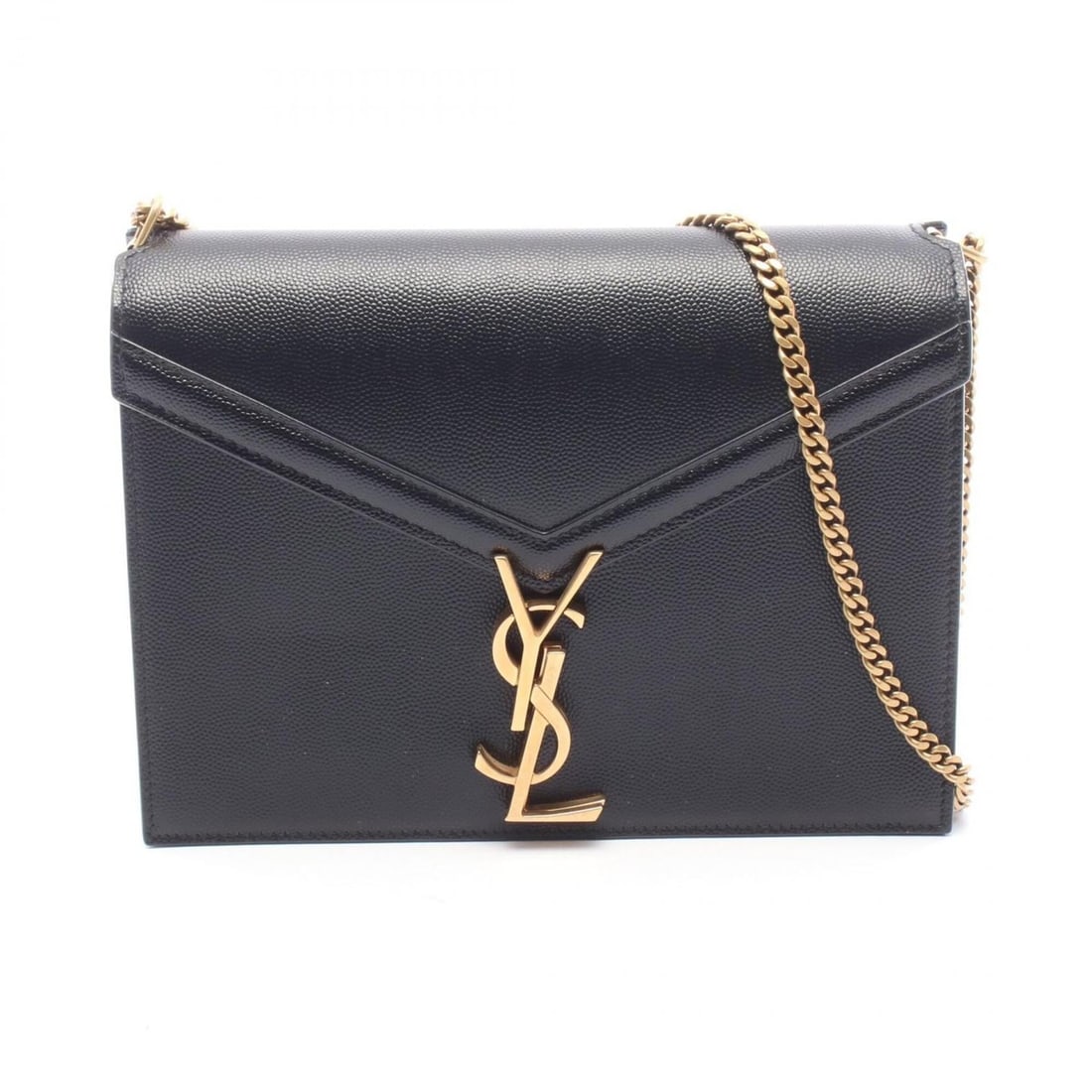 Yves Saint Laurent Saint Laurent Paris Cassandra Shoulder Bag/Handbag, Leather, Women's, Black,: --- Catalog ---Category: SizeSize (HxWxD): 16.5cm x 22cm x 4.5cm / 6.49'' x 8.66'' x 1.77''Category: DesignType: Handbag, Shoulder bagColor: BlackGender: WomenMaterial: Leather Category: GeneralMPN: 5