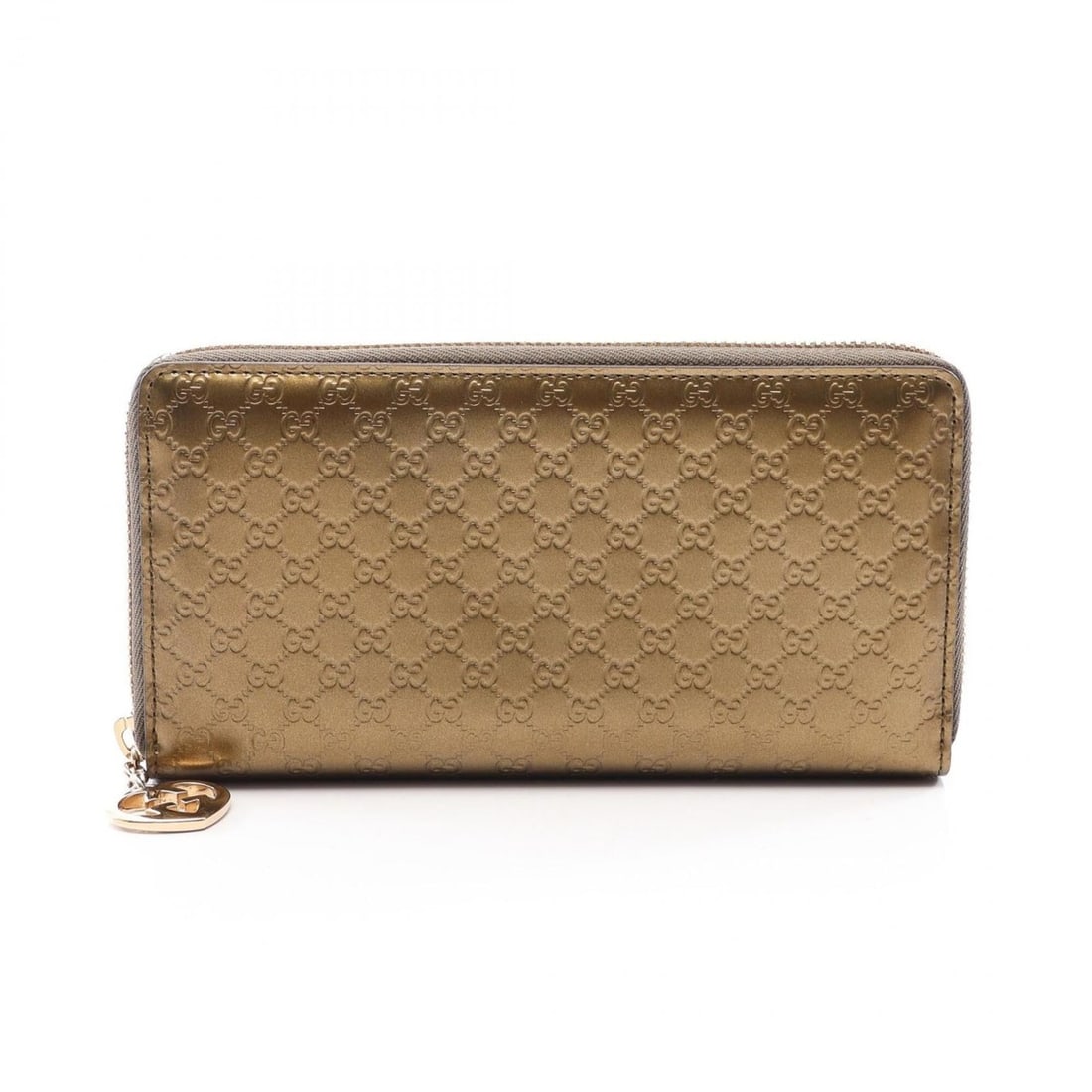 Gucci Lovely Microguccissima Round Long Wallet, Leather, Women's, Gold Tone, 308005: --- Catalog ---Category: SizeSize (HxWxD): 9.5cm x 18.5cm x 2cm / 3.74'' x 7.28'' x 0.78''Category: DesignType: Long wallet (bi-fold)Color: GoldGender: WomenMaterial: Leather Category: GeneralMPN: 308