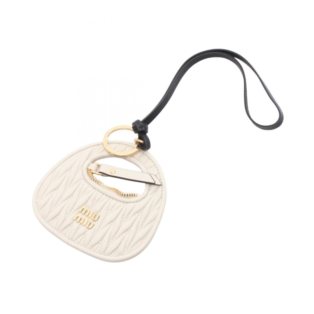 Miu Miu Miu Wonder Keychain Accessory Leather Women's White 5TL3572CWBF0009: --- Catalog ---Category: SizeSize (HxWxD): 33cm x 10.5cm / 12.99'' x 4.13''Category: DesignType: KeyringColor: WhiteGender: WomenMaterial: LeatherCategory: GeneralMPN: 5TL3572CWBF0009Brand: Miu Miu---