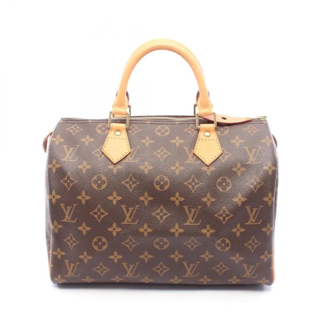 Louis Vuitton Speedy 30 Handbag, Coated Canvas and Leather, Monogram Pattern, Women's, Brown, M41526 (1 of 13)