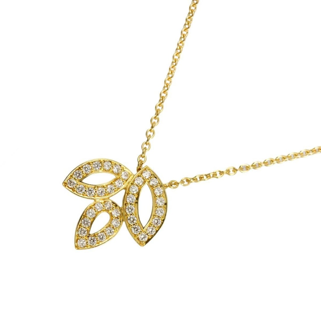 Harry Winston Lily Cluster Mini Diamond Necklace, 40cm, 18K Yellow Gold (750): --- Catalog ---Category: SizePendant Size: 13.3mm x 12.3mm / 0.52'' x 0.48''Neck Circumference: 40 cm / 15.74''Category: DesignGender: WomenMaterial: Yellow gold (18K)Necklace Type: NecklaceCategory: 
