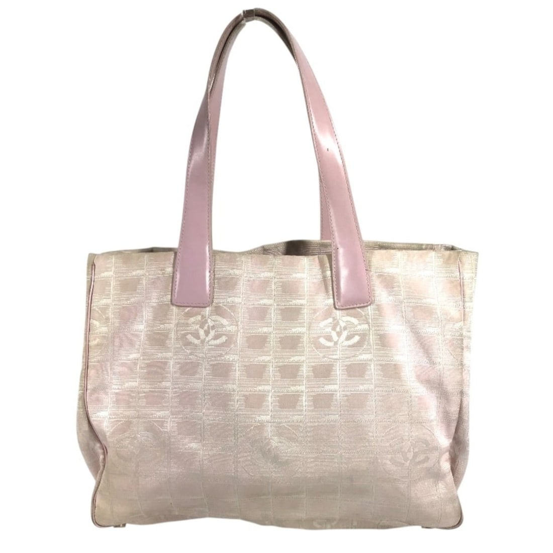 CHANEL A15991 CC Coco Mark Logo New Travel Line MM Shoulder Bag, Tote Nylon Canvas Leather, Women's,: --- Catalog ---Category: SizeSize (HxWxD): 25cm x 33cm x 14cm / 9.84'' x 12.99'' x 5.51''Category: DesignType: Tote bagColor: PinkGender: WomenMaterial: Nylon canvas , Leather Category: GeneralMPN: A1