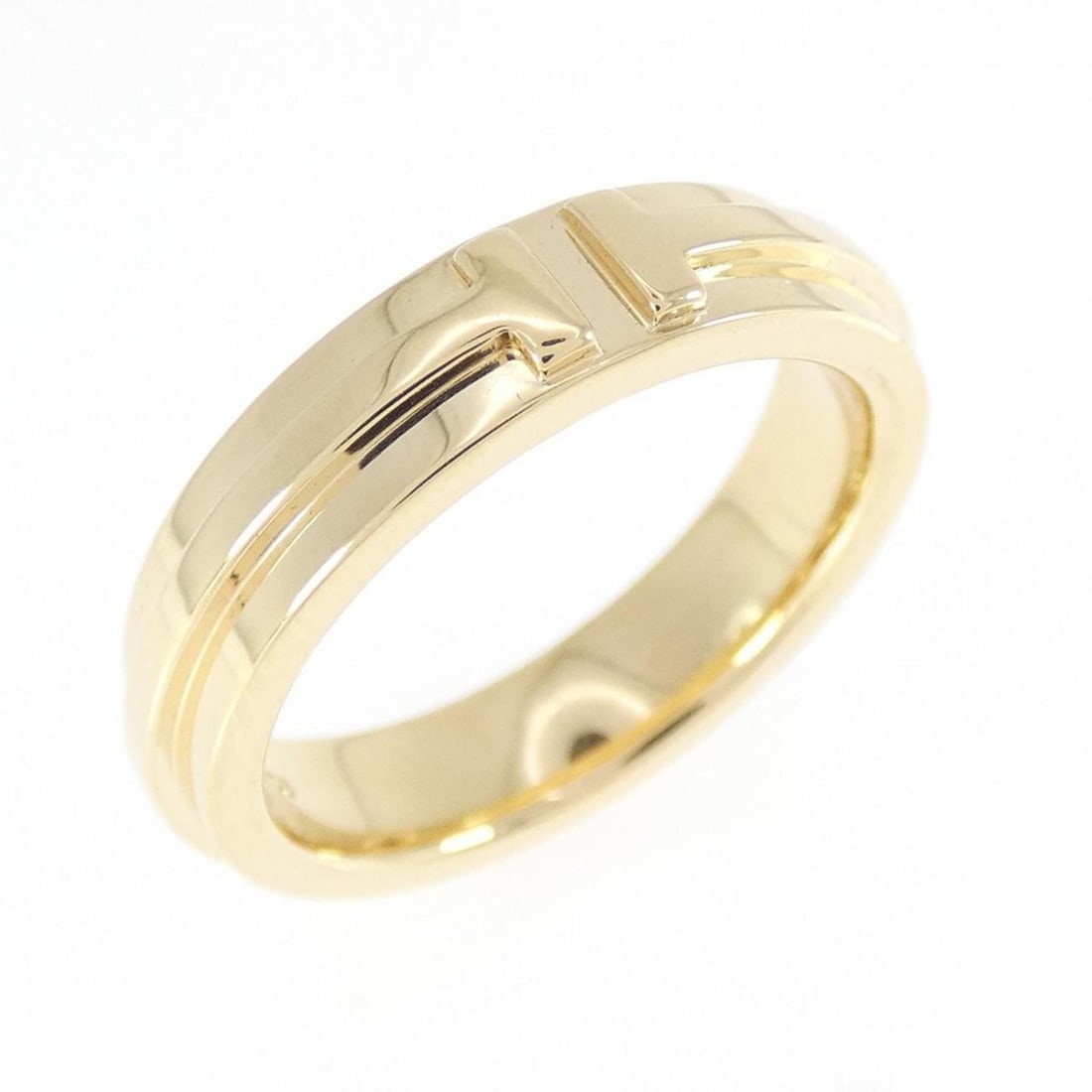 Tiffany T-Two Narrow Ring: --- Catalog ---Category: SizeJP Size: 11.5US Size: 6Category: DesignType: Band ringGender: WomenMaterial: Yellow gold (18K)Category: GeneralBrand: Tiffany--- Item List ---Section: ConditionRanking: