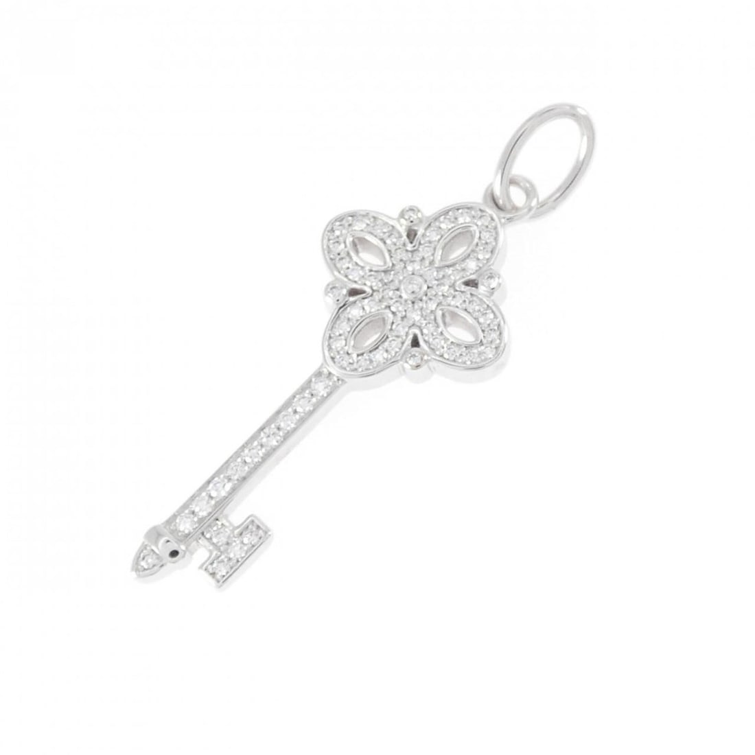 Tiffany Victoria Key Mini Pendant: --- Catalog ---Category: SizePendant Size: 30.2mm x 10.7mm / 1.18'' x 0.42''Category: DesignGender: WomenMaterial: White gold (18K)Necklace Type: PendantCategory: GeneralMPN: 62866861Brand: