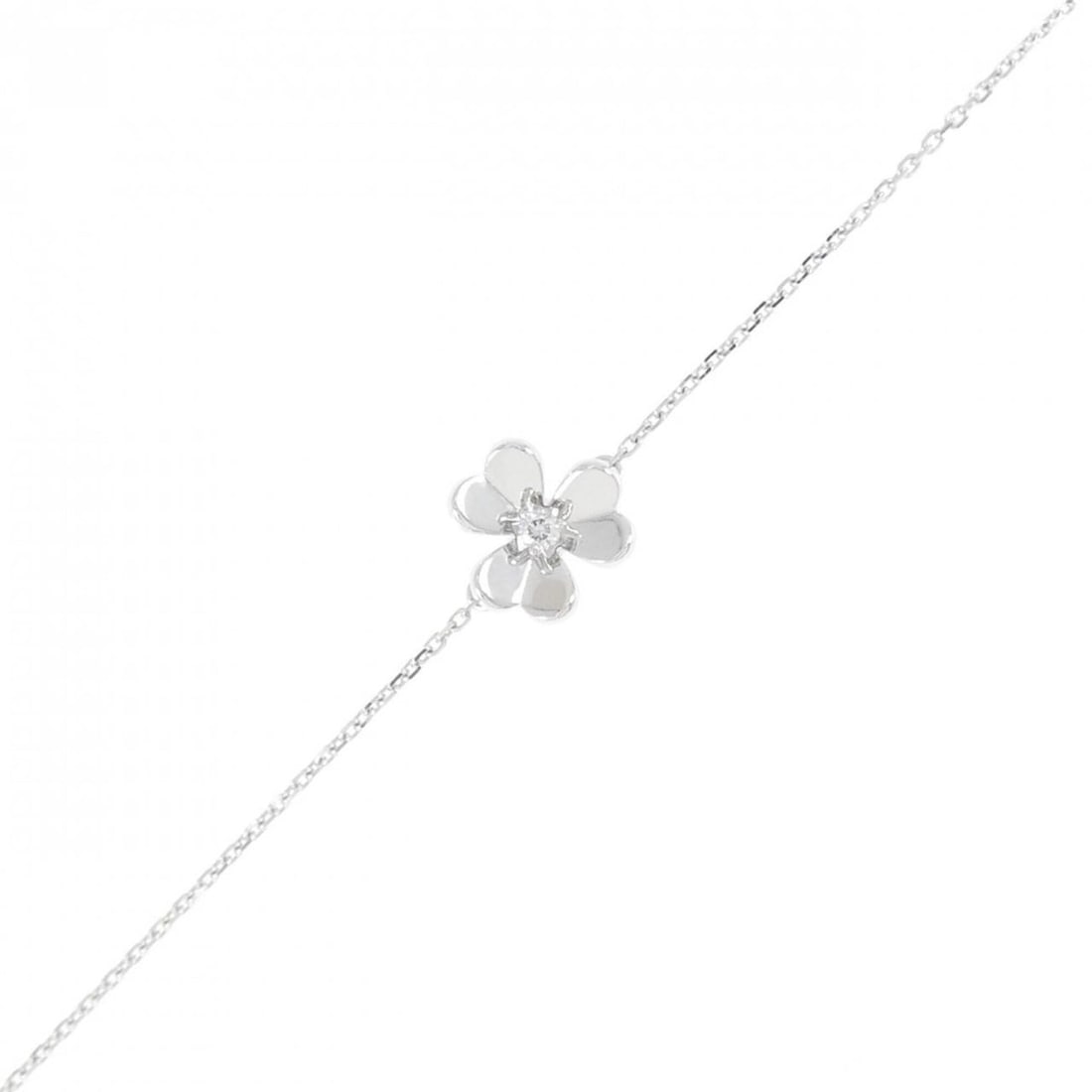 Van Cleef & Arpels Frivole Mini Bracelet: --- Catalog ---Category: SizeLength: 16cm - 17.5cm / 6.29'' - 6.88''Category: DesignType: Charm braceletGender: WomenMaterial: White gold (18K)Category: GeneralMPN: VCARP0J500Brand: Van Cleef &