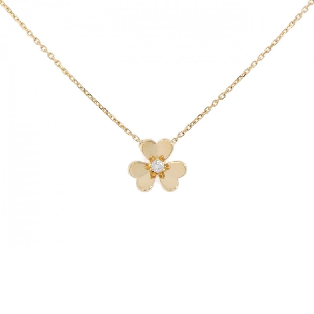 Van Cleef & Arpels Frivole Mini Necklace: --- Catalog ---Category: SizePendant Size: 10.1mm x 11.1mm / 0.39'' x 0.43''Neck Circumference: 38 cm - 40 cm / 14.96'' - 15.74''Category: DesignGender: WomenMaterial: Yellow gold (18K)Pendant Type: