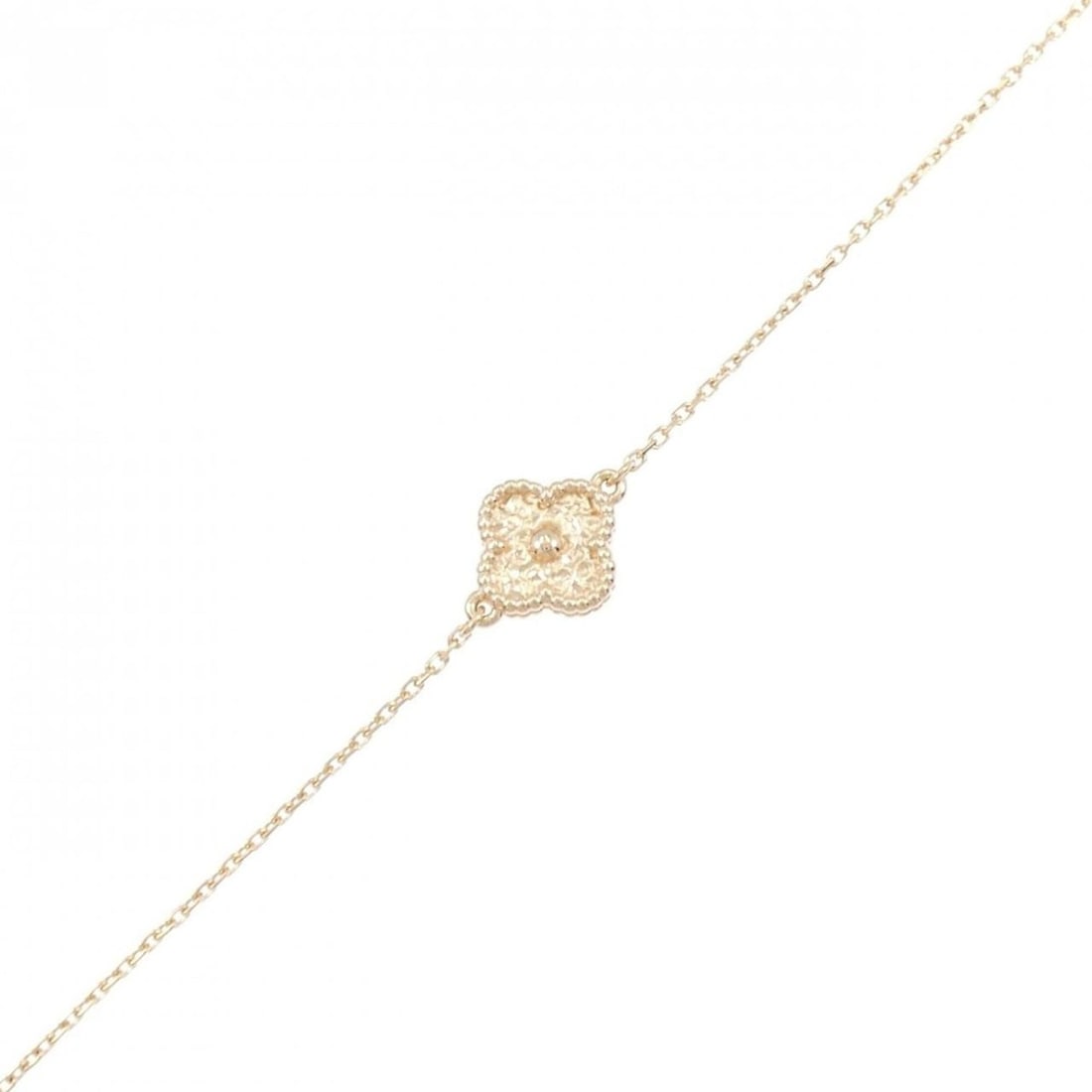 Van Cleef & Arpels Sweet Alhambra Bracelet: --- Catalog ---Category: SizeLength: 16cm - 17.5cm / 6.29'' - 6.88''Category: DesignType: Charm braceletGender: WomenMaterial: Pink gold (18K)Category: GeneralMPN: VCARO8DC00Brand: Van Cleef &