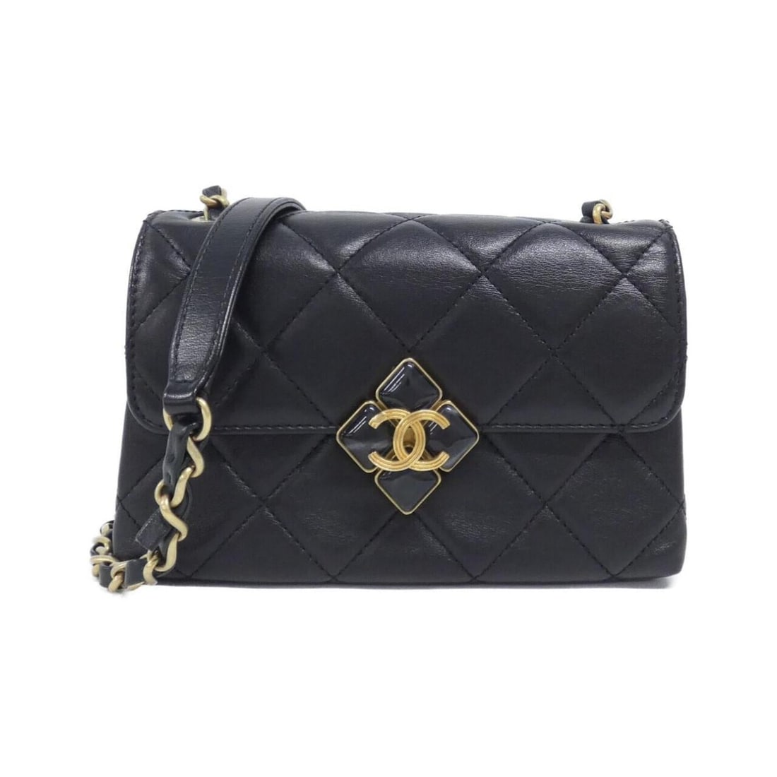 Chanel AS2633 Shoulder Bag: --- Catalog ---Category: SizeSize (HxWxD): 12cm x 18cm x 7cm / 4.72'' x 7.08'' x 2.75''Category: DesignType: Shoulder bagColor: BlackGender: WomenMaterial: Leather Hardware Color: Matte