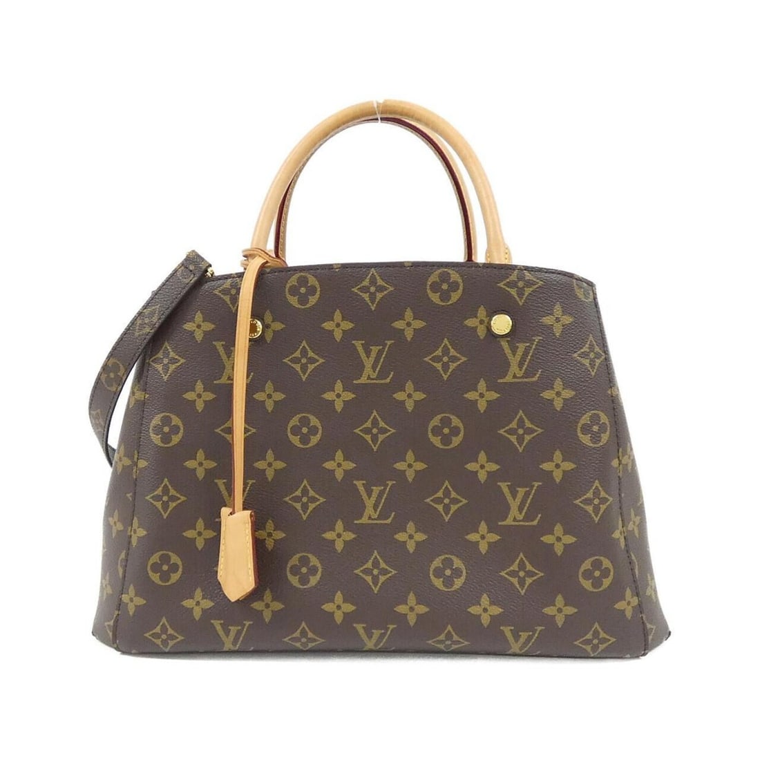 Louis Vuitton Monogram Montaigne MM M41056 Handbag: --- Catalog ---Category: SizeSize (HxWxD): 23cm x 36cm x 15cm / 9.05'' x 14.17'' x 5.9''Category: DesignType: HandbagColor: MarronGender: WomenMaterial: Coated canvas Hardware Color: GoldCategory:
