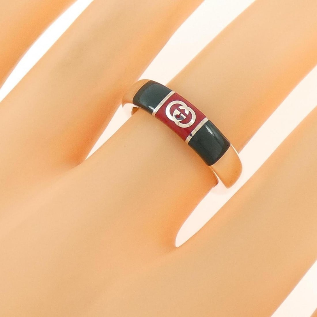 Gucci Web Stripe Ring - 5