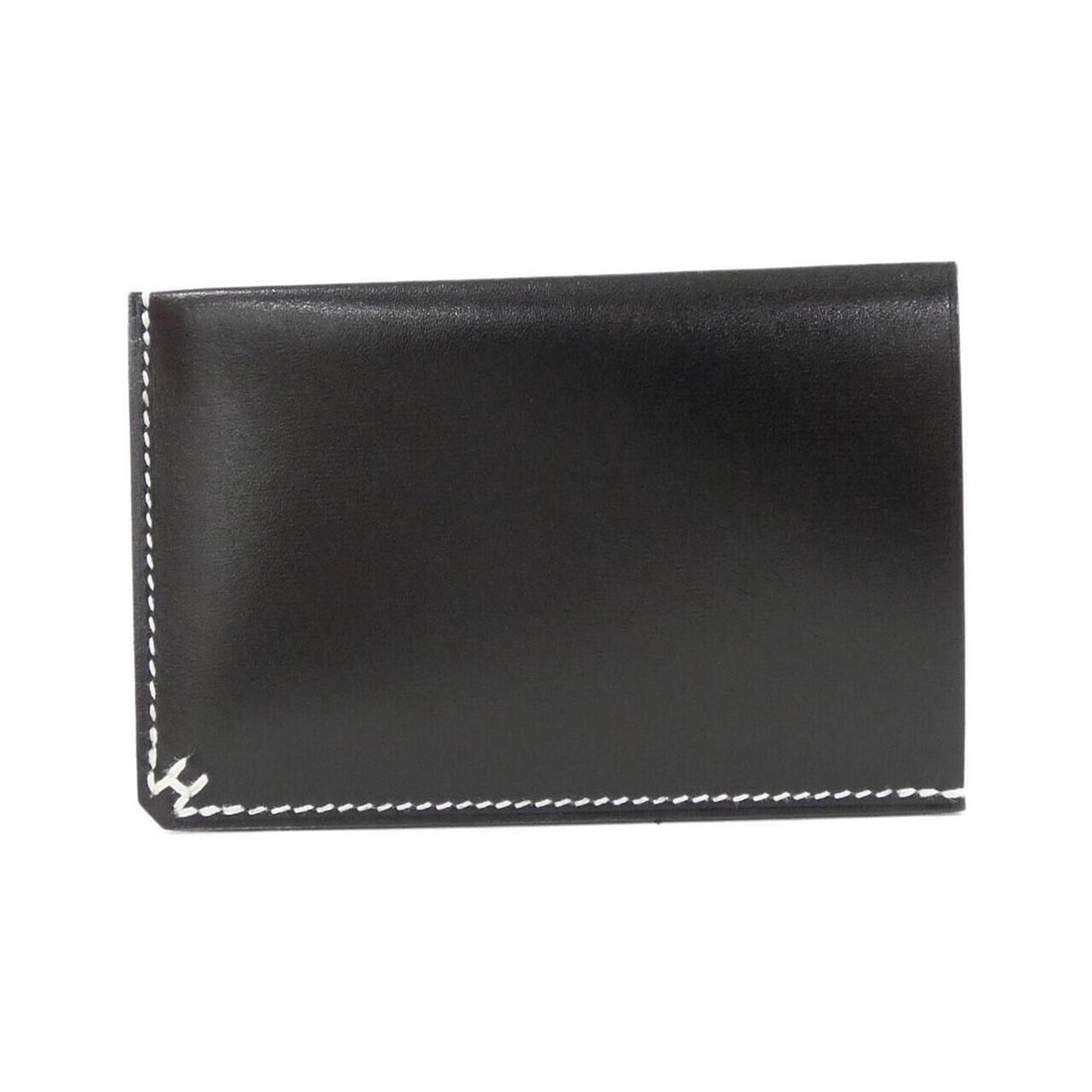 Hermes H Sellier 083798CA Business Card Holder/Card Case: --- Catalog ---Category: DesignType: Business card caseColor: BlackGender: Men,WomenMaterial: Box calf leather Category: GeneralBrand: HermesModel: 083798CACategory: Physical PropertiesSize (HxWxD):