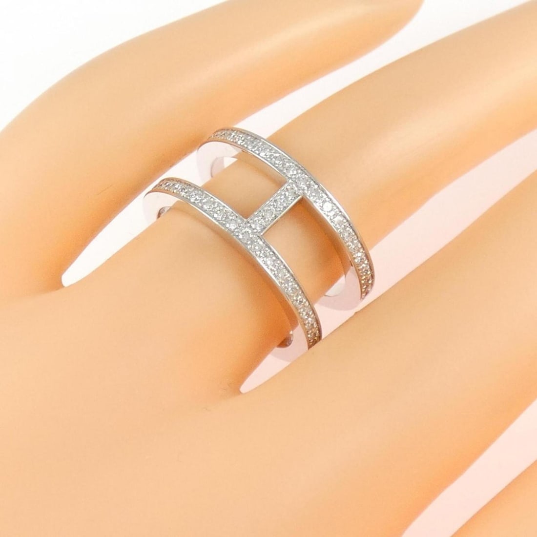 Hermes Hermès Ever Chaine d'Ancre Ring 0.59CT - 4