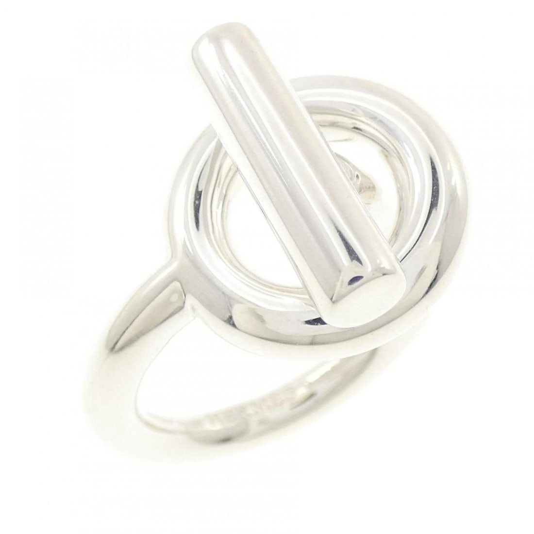 Hermes Hermès Echappé Ring: --- Catalog ---Category: SizeWeight: 9.8g / 0.34oz.JP Size: 7.5US Size: 4Brand Size: 48Category: DesignType: Band ringMetal: SilverGender: WomenMetal Purity: Silver925Category: GeneralBrand: