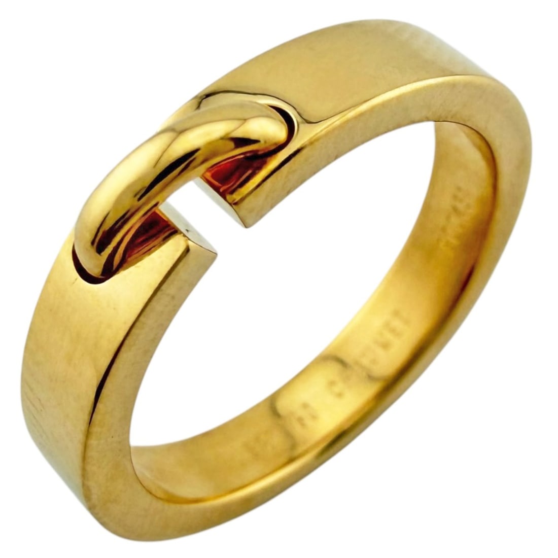 Chaumet Liens Evidence Ring, 18K Yellow Gold, Women's Ring: --- Catalog ---Category: SizeJP Size: 11.5US Size: 6Category: DesignType: Band ringColor: GoldGender: WomenMaterial: Yellow gold (18K)Category: GeneralBrand: Chaumet--- Item List ---Section: Condition