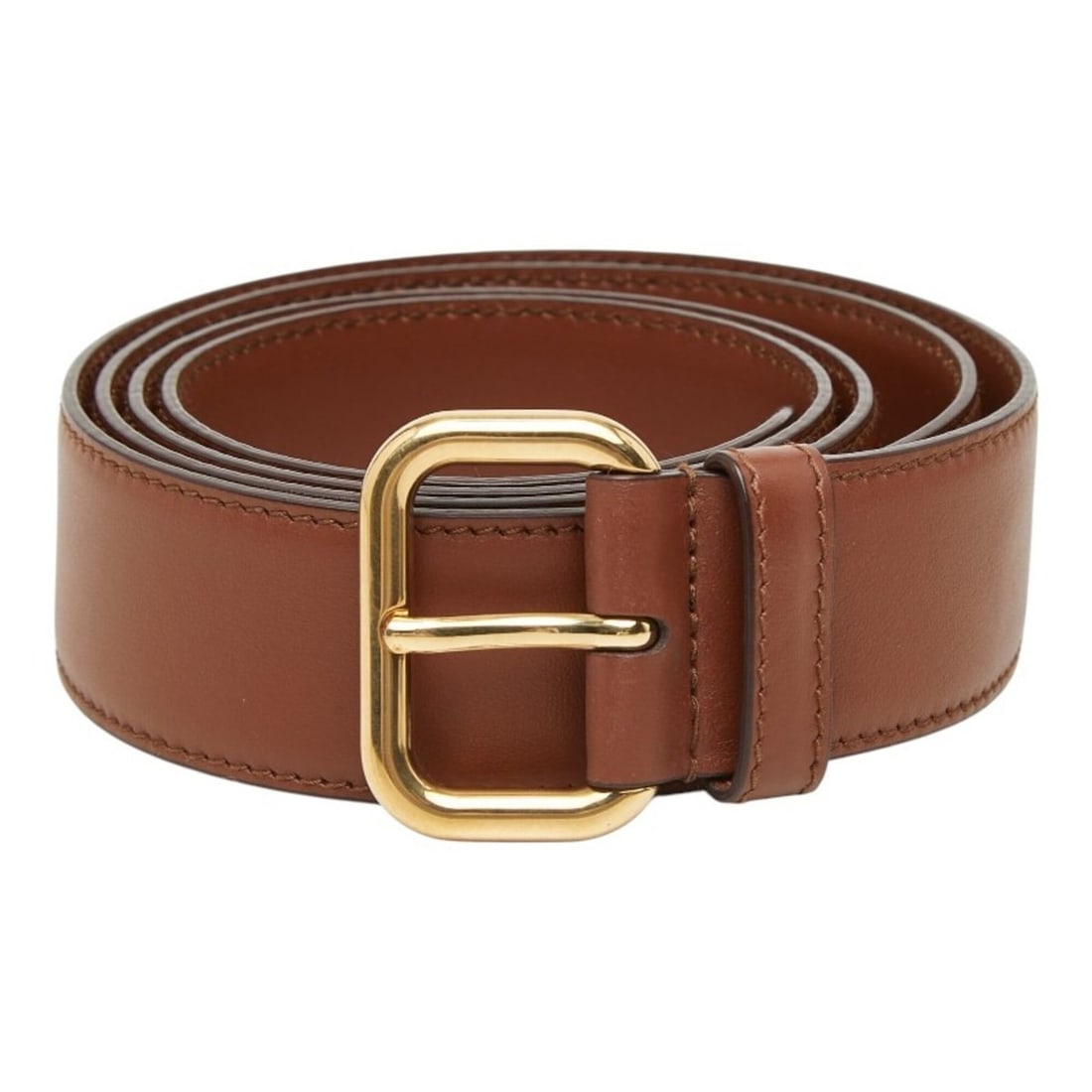 Miu Miu Miu Logo Belt, Size: 75 30, Brown Leather, Women's.: --- Catalog ---Category: SizeWidth: 3.5cm / 1.37''Length: 69cm - 79cm / 27.16'' - 31.1''Category: DesignType: Standard beltColor: BrownGender: WomenMaterial (Strap): Leather Category: GeneralBrand: Mi