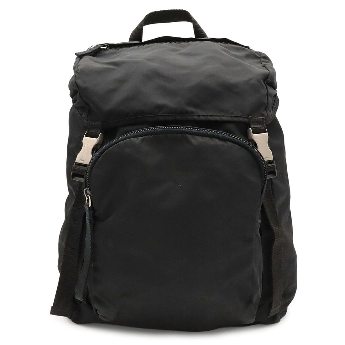 PRADA Triangle Backpack, Daypack, Nylon, NERO Black, V135 - 2