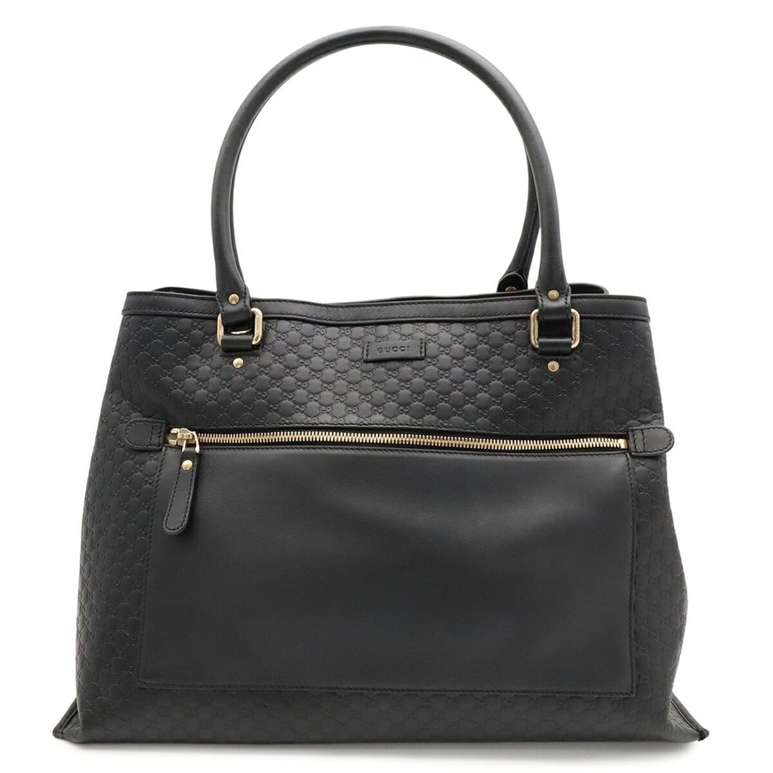 GUCCI Microguccissima Tote Bag Shoulder Leather Black 510290: --- Catalog ---Category: SizeSize (HxWxD): 27cm x 41cm x 17.5cm / 10.62'' x 16.14'' x 6.88''Category: DesignType: Shoulder bag, Tote bagColor: Black, YellowGender: WomenMaterial: Leather Outer