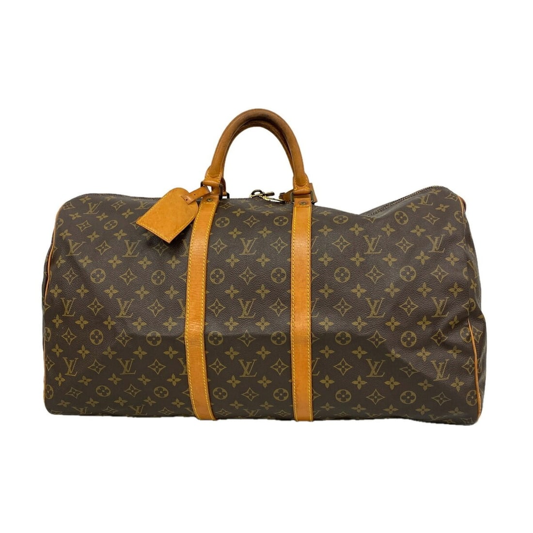 Louis Vuitton Bag/Boston Bag Monogram Keepall 55 M41424 Brown Men's/Women's OP021229: --- Catalog ---Category: SizeSize (HxWxD): 30.5cm x 57.5cm x 25.5cm / 12'' x 22.63'' x 10.03''Category: DesignType: Boston bagColor: BrownGender: Men,WomenCategory: GeneralMPN: M41424Brand: Louis Vuit