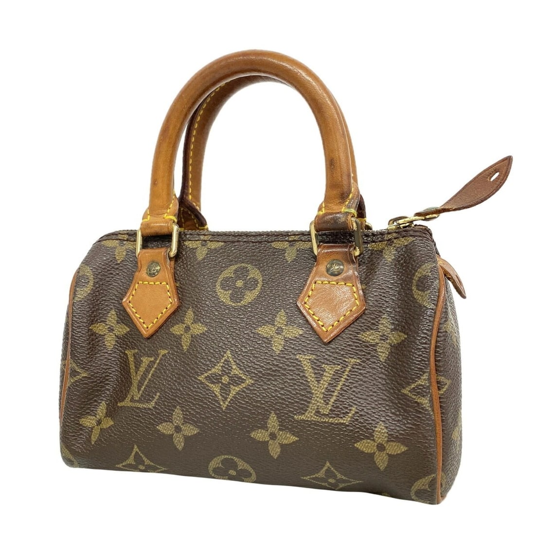 Louis Vuitton Monogram Mini Speedy Handbag M41534 Brown Women's OP018707: --- Catalog ---Category: SizeSize (HxWxD): 10.5cm x 16cm x 7cm / 4.13'' x 6.29'' x 2.75''Category: DesignType: HandbagColor: BrownGender: WomenCategory: GeneralMPN: M41534Brand: Louis Vuitton--- Item 