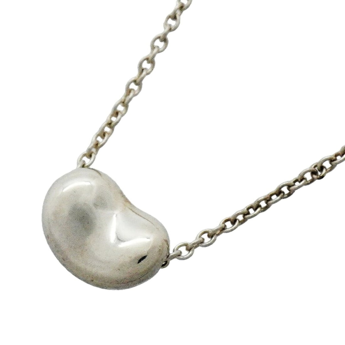 Tiffany & Co. Bean Necklace, Sterling Silver 925, Women's (1 of 9)