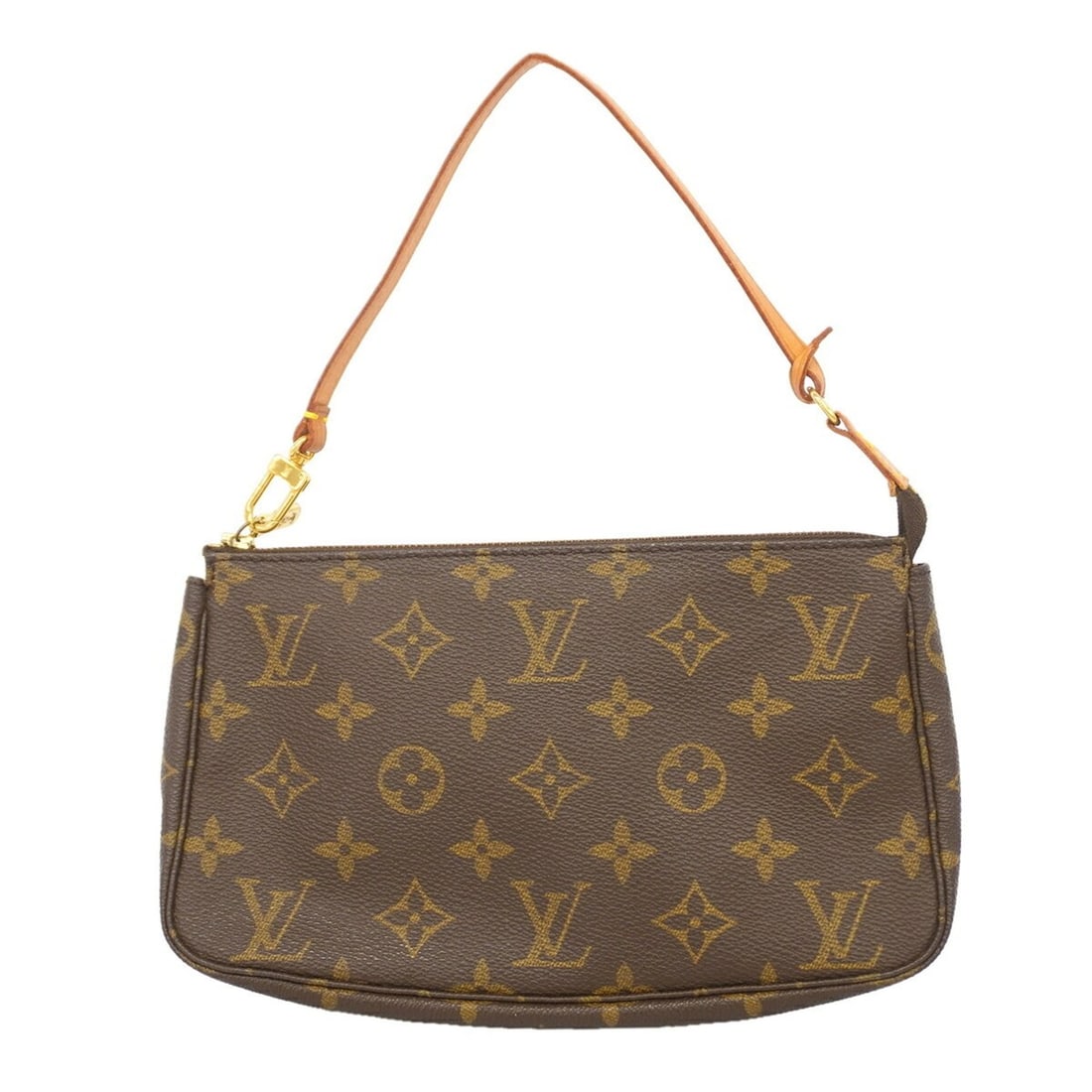 Louis Vuitton Monogram Pochette Accessoires M51980 Brown Women's Bag/Pouch: --- Catalog ---Category: SizeSize (HxWxD): 13cm x 21cm x 3.5cm / 5.11'' x 8.26'' x 1.37''Category: DesignType: PouchColor: BrownGender: WomenCategory: GeneralMPN: M51980Brand: Louis Vuitton--- Item Li