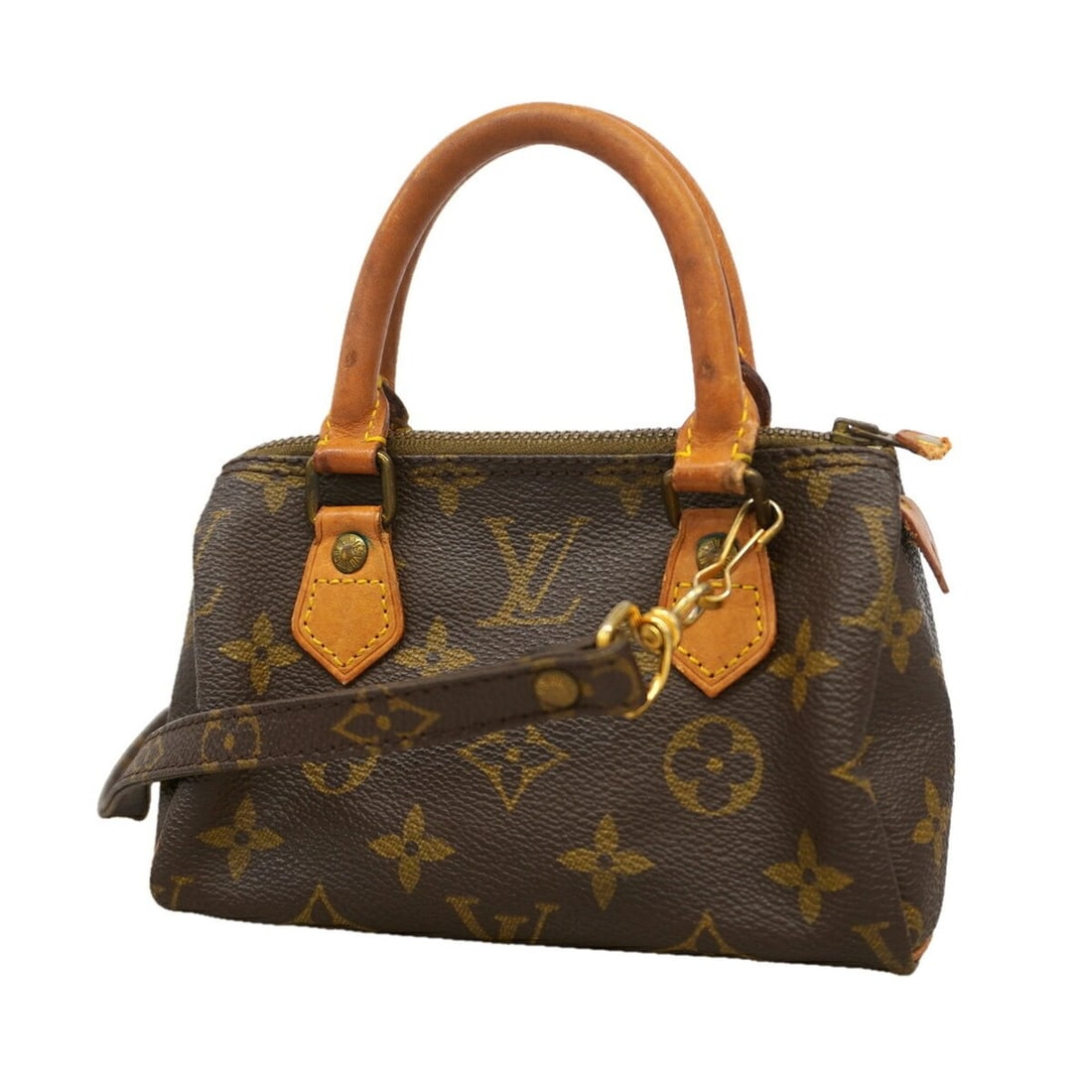 Louis Vuitton Monogram Mini Speedy Handbag M41534 Brown 2-way bag for women P3503025: --- Catalog ---Category: SizeSize (HxWxD): 9cm x 16cm x 7cm / 3.54'' x 6.29'' x 2.75''Category: DesignType: HandbagColor: BrownGender: WomenCategory: GeneralMPN: M41534Brand: Louis Vuitton--- Item Lis