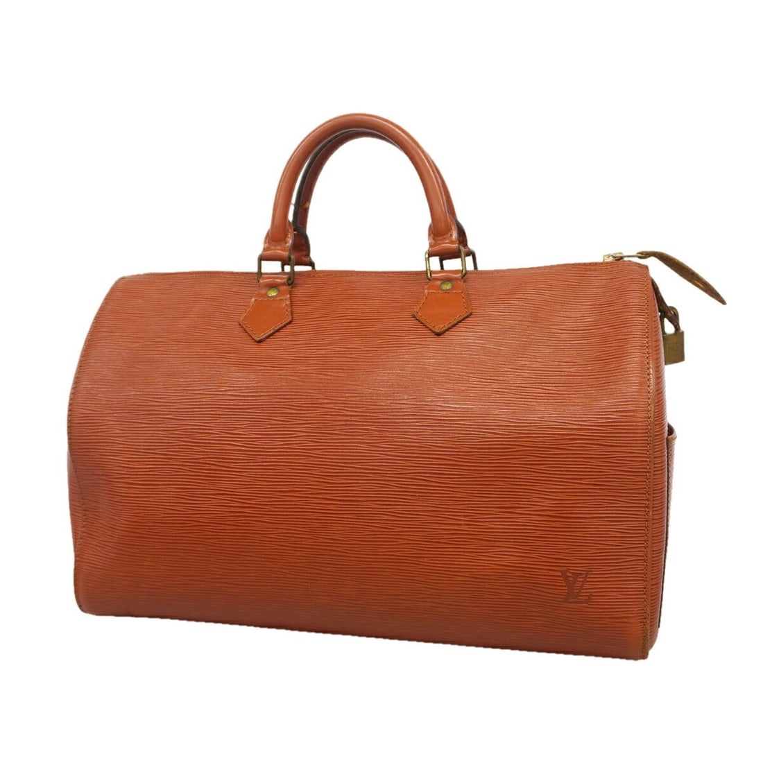 Louis Vuitton Epi Speedy 35 Handbag M42993 Kenya Brown Women's P3501855: --- Catalog ---Category: SizeSize (HxWxD): 24cm x 37.5cm x 19cm / 9.44'' x 14.76'' x 7.48''Category: DesignType: HandbagColor: Kenyan brownGender: WomenCategory: GeneralMPN: M42993Brand: Louis Vuitton