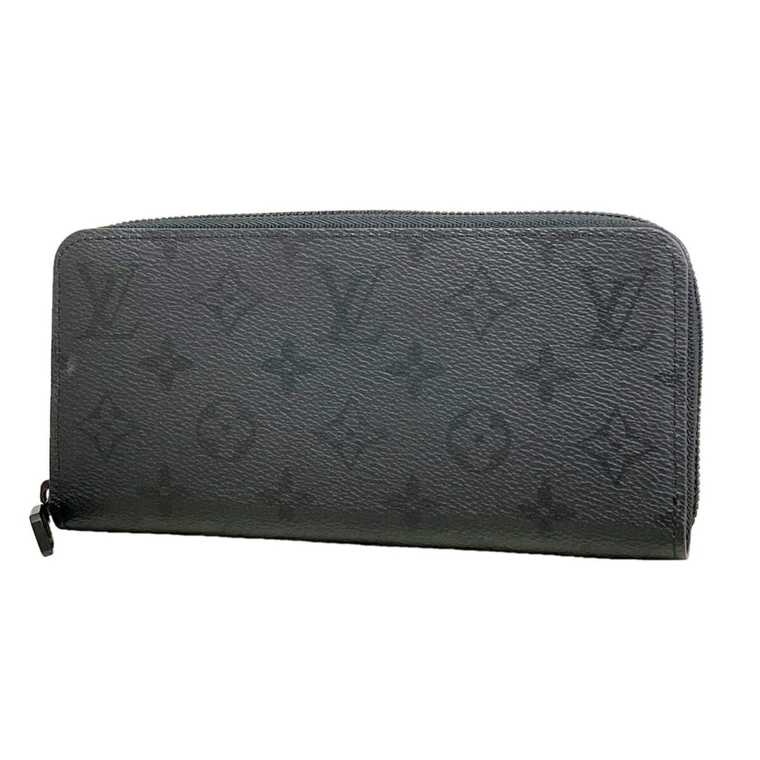 Louis Vuitton Monogram Midnight Zippy Wallet Horizontal M28048 Black Men's Long (1 of 8)