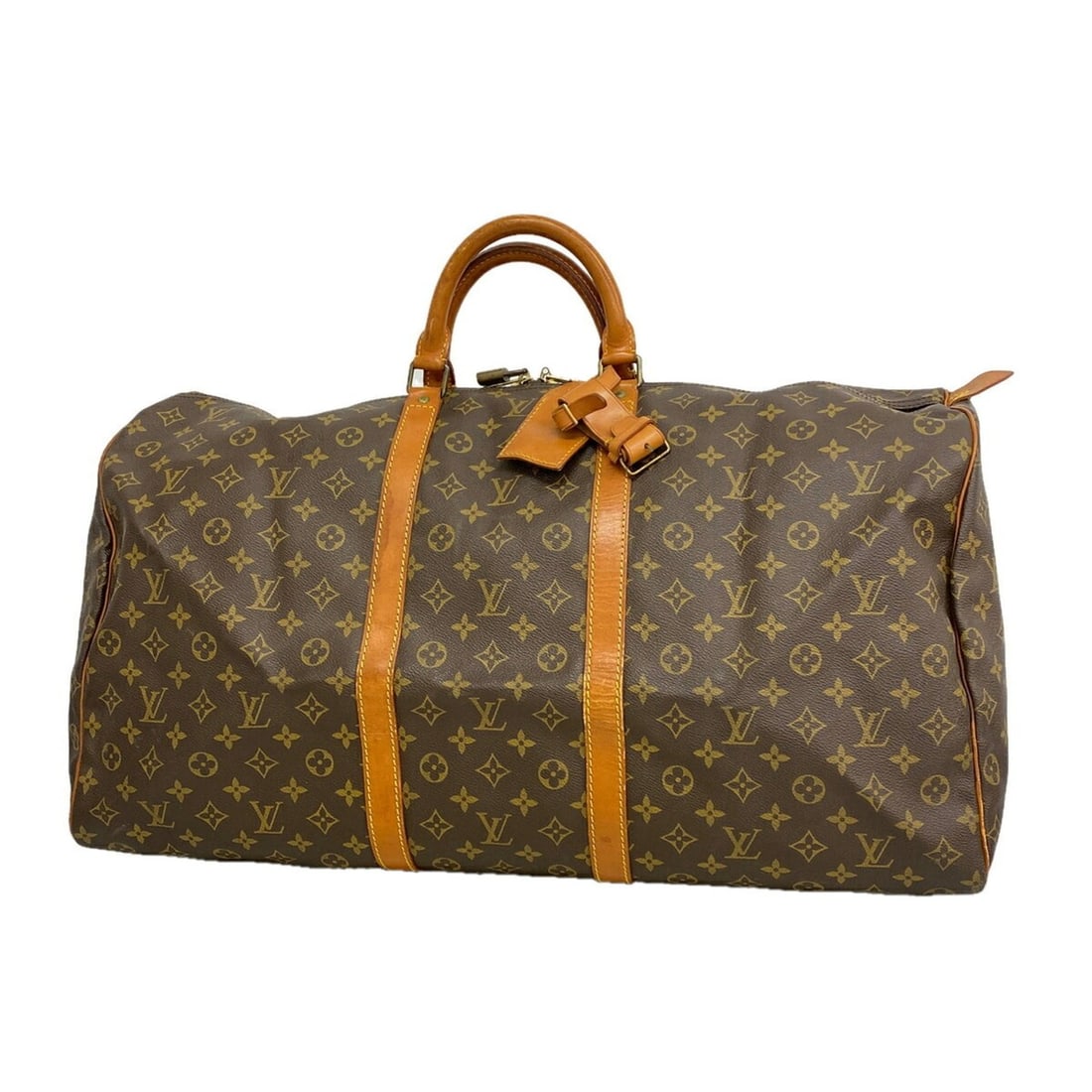 Louis Vuitton Bags - Boston Monogram Keepall 60 M41422 Brown Men's & Women's: --- Catalog ---Category: SizeSize (HxWxD): 34cm x 61cm x 27cm / 13.38'' x 24.01'' x 10.62''Category: DesignType: Boston bagColor: BrownGender: Men,WomenCategory: GeneralMPN: M41422Brand: Louis Vuitton