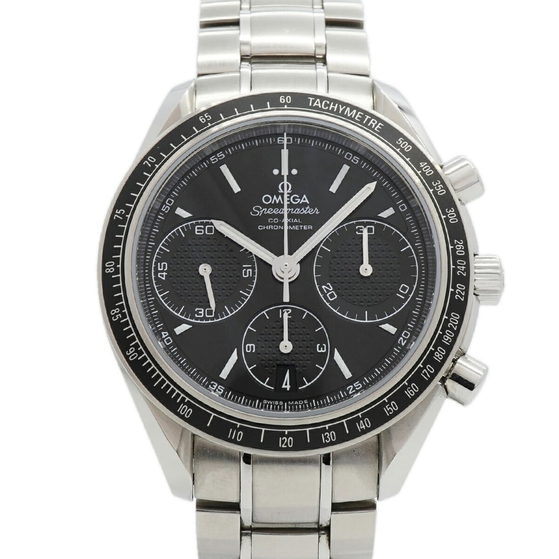 Omega Speedmaster Racing 326.30.40.50.01.001 Black Dial Men's Watch: --- Catalog ---Category: SizeWrist Size: 17cm / 6.69''Case Diameter: 39.9mm / 1.57''Category: DesignType: WristwatchGender: MenColor (Dial): BlackMaterial (Band): Stainless steelCategory: GeneralMPN: 