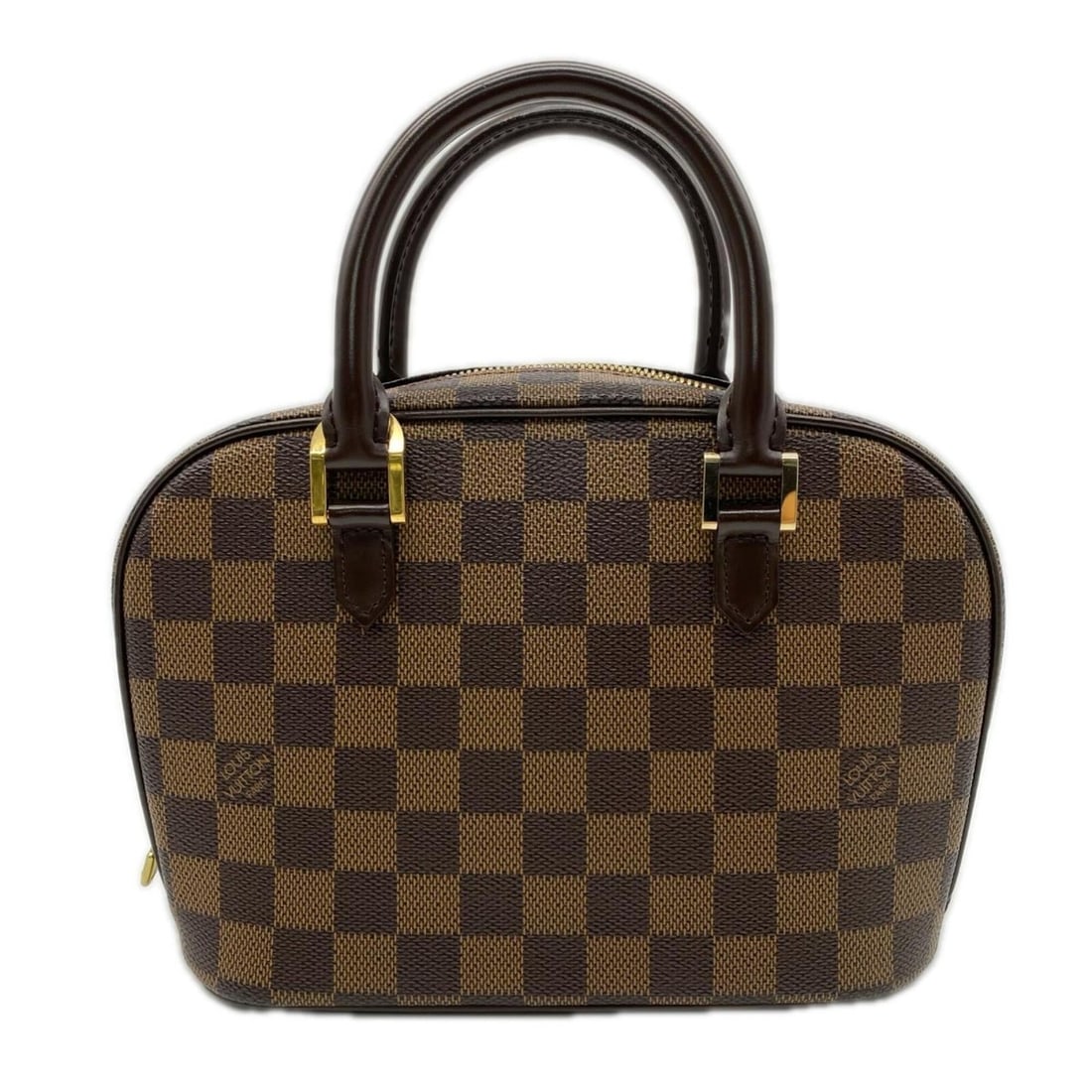 LOUIS VUITTON Damier Salia Mini N51286 Handbag Brown Beige PVC Leather Women's: --- Catalog ---Category: SizeSize (HxWxD): 16cm x 21cm x 8.5cm / 6.29'' x 8.26'' x 3.34''Category: DesignType: HandbagColor: Beige, BrownGender: WomenMaterial: Coated canvas , Leather Category: Genera