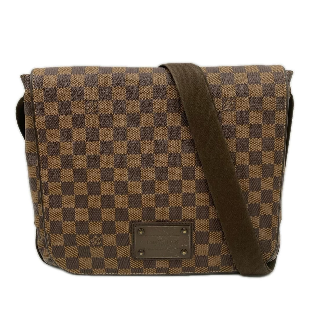 LOUIS VUITTON Damier Brooklyn MM N51211 Shoulder Bag, Brown/Beige, PVC Leather, Women's: --- Catalog ---Category: SizeSize (HxWxD): 27cm x 31cm x 5.5cm / 10.62'' x 12.2'' x 2.16''Category: DesignType: Shoulder bagColor: Beige, BrownGender: WomenMaterial: Coated canvas , Leather Category: 