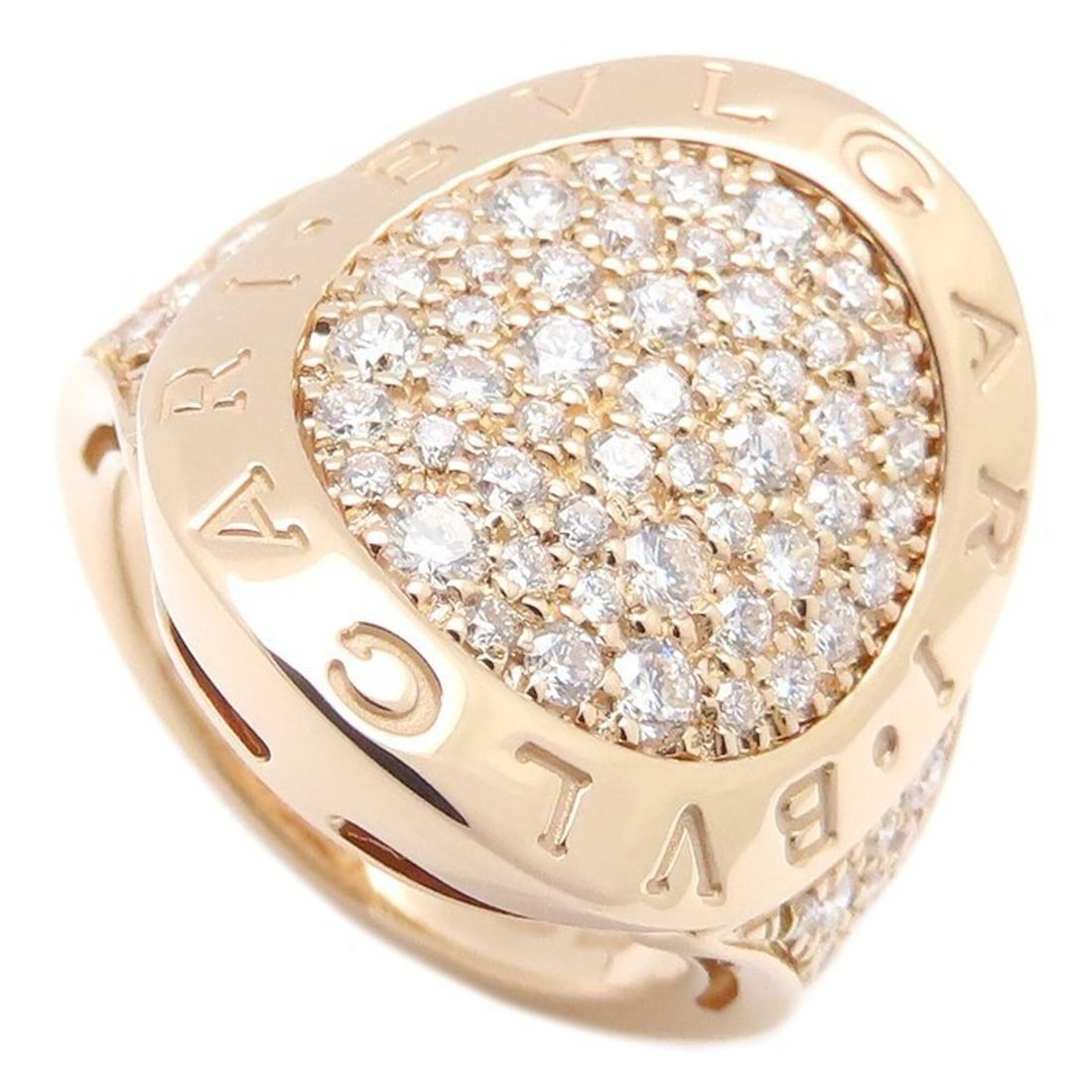 BVLGARI Bulgari Reverenting Ring, Diamond, 18K Pink Gold, Women's, 295891: --- Catalog ---Category: SizeJP Size: 10US Size: 5.5Category: DesignType: Band ringGender: WomenMaterial: Pink gold (18K)Category: GeneralLine: Bvlgari BvlgariBrand: Bvlgari--- Item List ---Section: C
