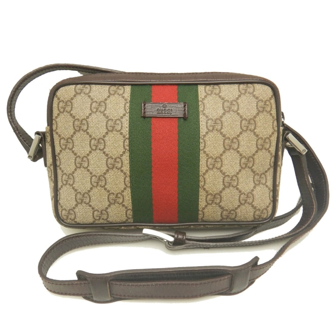 GUCCI 162910 Shoulder Bag GG Supreme Canvas x Leather Beige Brown Women's 254279: --- Catalog ---Category: SizeSize (HxWxD): 14cm x 20cm x 5cm / 5.51'' x 7.87'' x 1.96''Category: DesignType: Shoulder bagColor: Beige brownGender: WomenMaterial: GG Supreme , Canvas , Leather Hardware