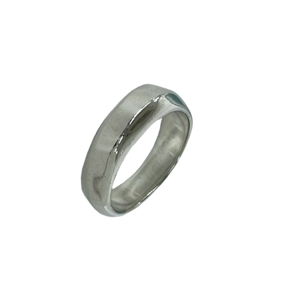 TIFFANY&Co. Tiffany Vintage Knife Edge Ring, Sterling Silver 925, Accessory, Silver, Item Number: --- Catalog ---Category: SizeJP Size: 10US Size: 5.5Category: DesignType: Band ringColor: SilverGender: WomenMaterial: Silver 925Category: GeneralBrand: Tiffany--- Item List ---Section: ConditionRanki