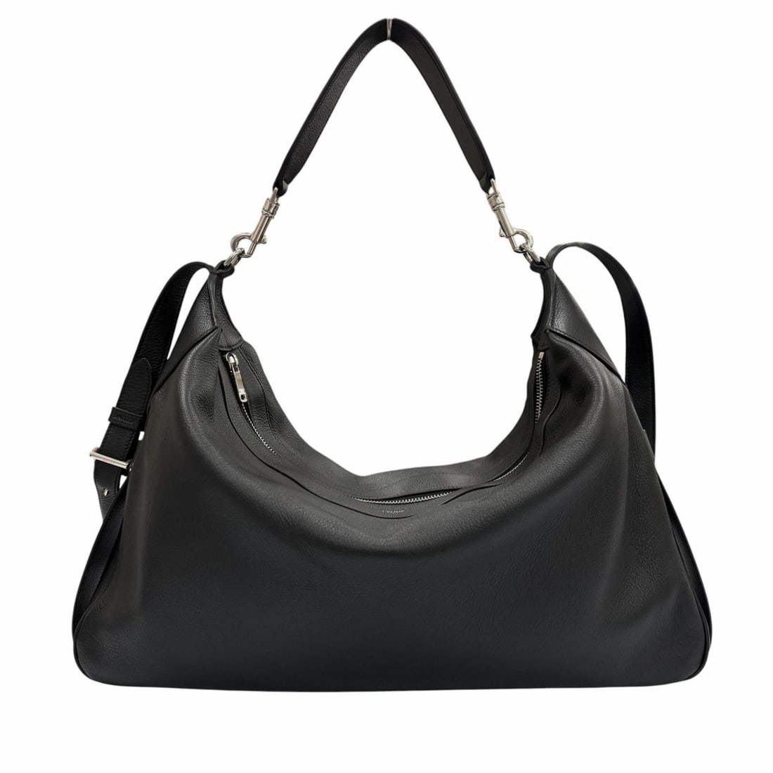 CELINE 11177 Supple Grain Calf Large Strap Romy 2-Way Shoulder Bag, Black, Made in Italy, Men's,: --- Catalog ---Category: SizeSize (HxWxD): 30cm x 44cm x 5.5cm / 11.81'' x 17.32'' x 2.16''Category: DesignType: Shoulder bagColor: BlackGender: MenCategory: GeneralMPN: 11177Brand: CelineCountry of O