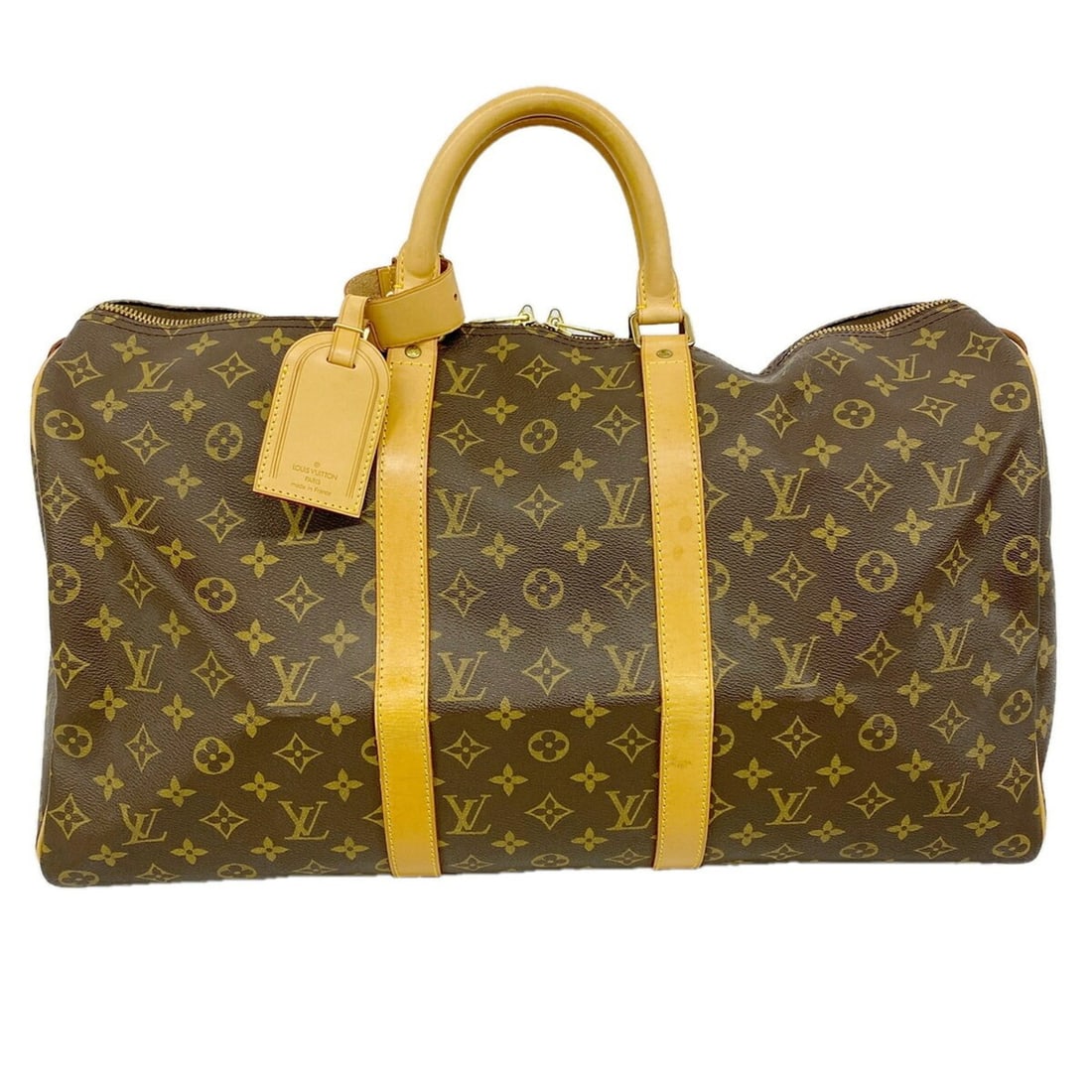 Louis Vuitton Bags - Boston Monogram Keepall 50 M41426 Brown Men's & Women's: --- Catalog ---Category: SizeSize (HxWxD): 29cm x 50cm x 22cm / 11.41'' x 19.68'' x 8.66''Category: DesignType: Boston bagColor: BrownGender: Men,WomenCategory: GeneralMPN: M41426Brand: Louis Vuitton-