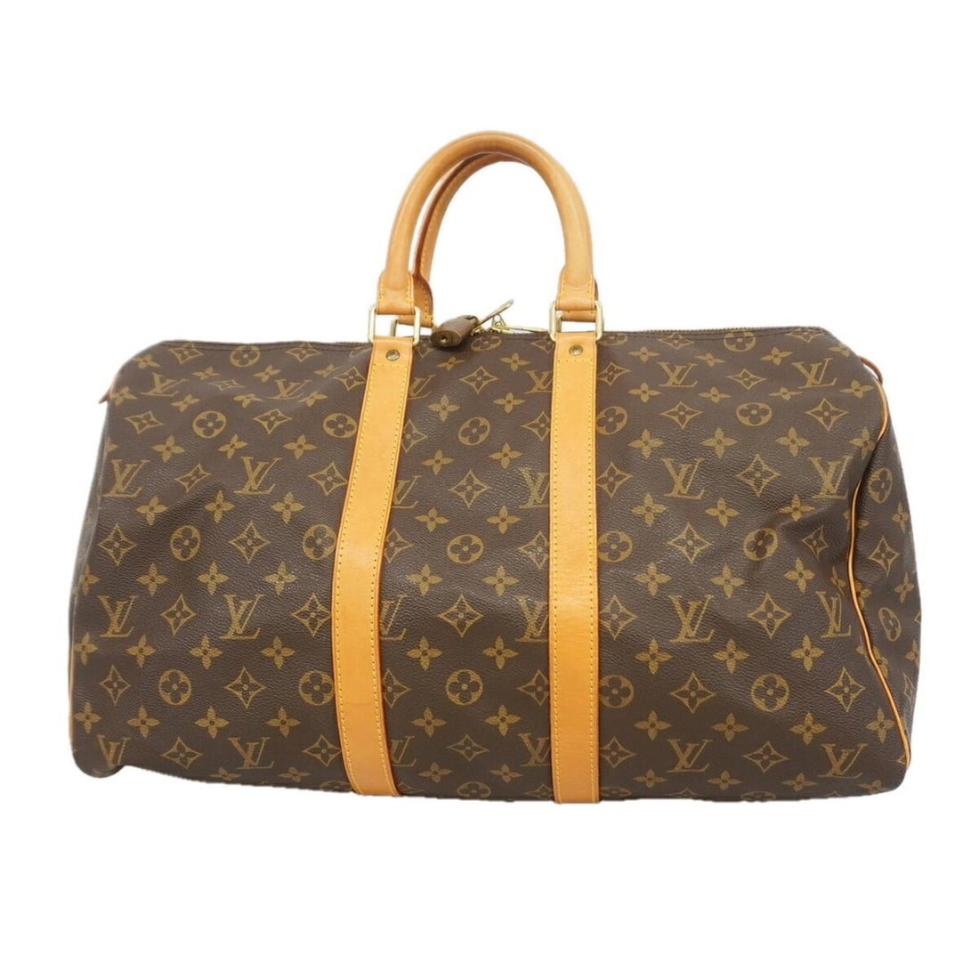 Louis Vuitton Bags - Boston Monogram Keepall 45 M41428 Brown Men's & Women's: --- Catalog ---Category: SizeSize (HxWxD): 27cm x 45cm x 20cm / 10.62'' x 17.71'' x 7.87''Category: DesignType: Boston bagColor: BrownGender: Men,WomenCategory: GeneralMPN: M41428Brand: Louis Vuitton-